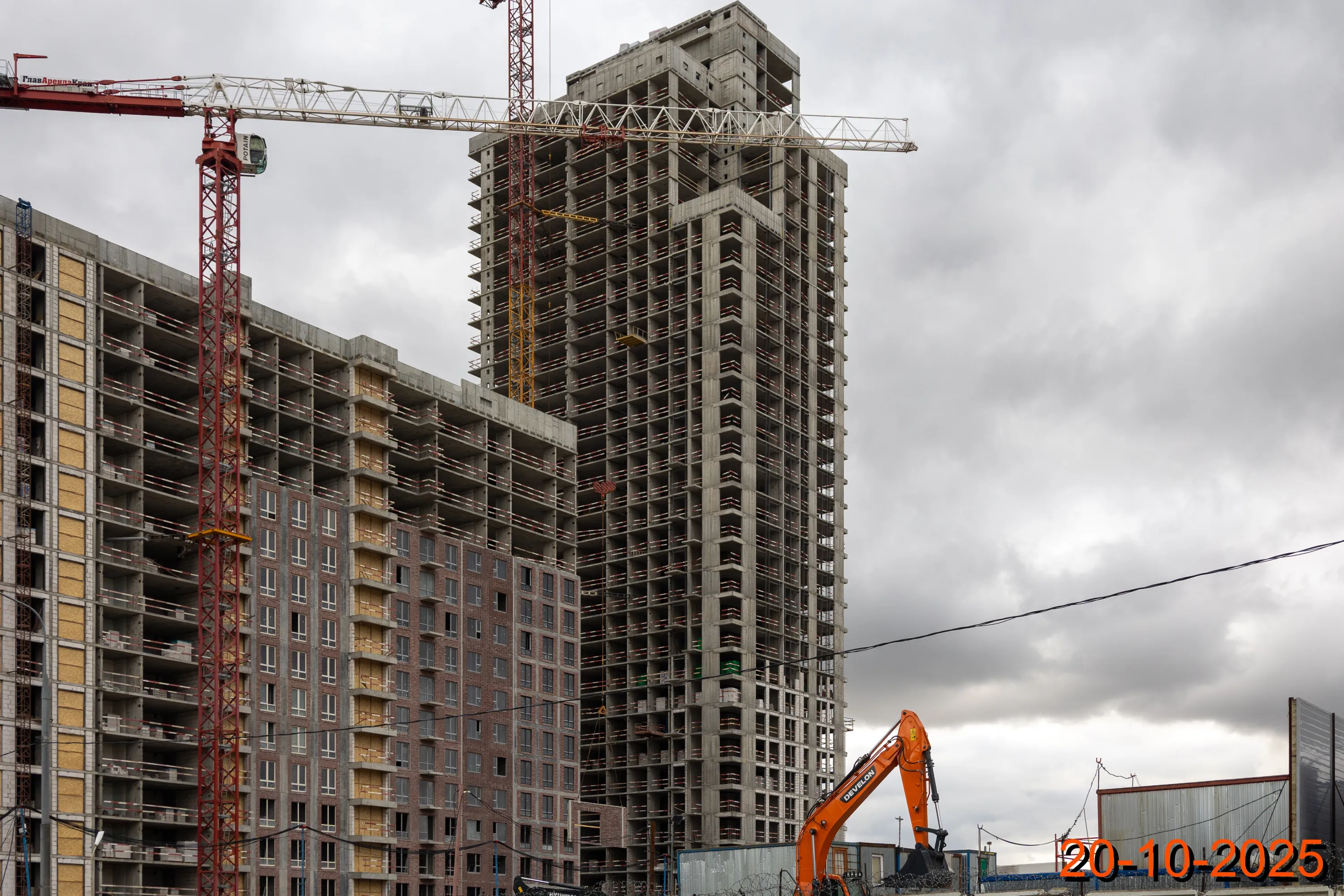 ЖК Москворечье ход строительства