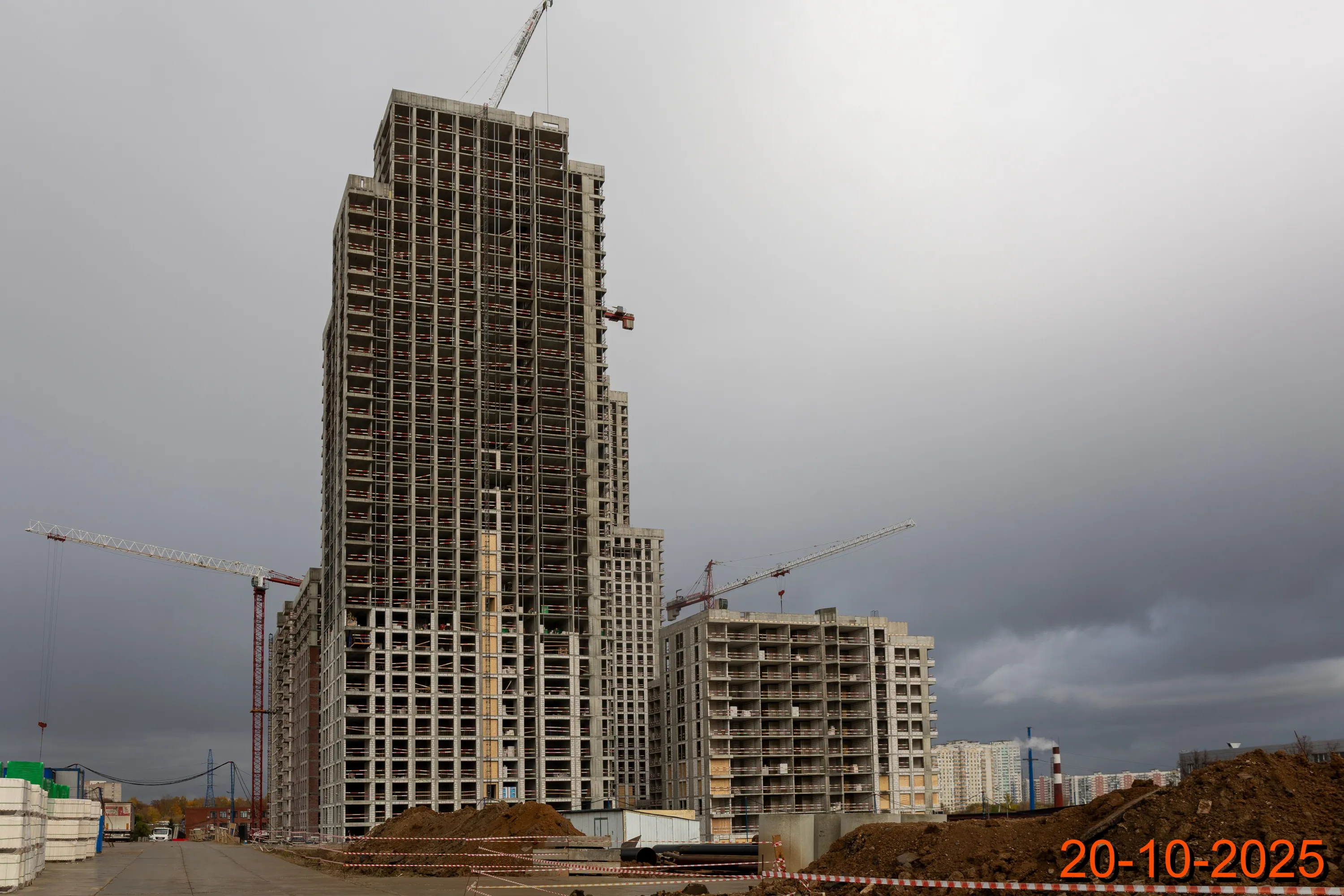 ЖК Москворечье ход строительства