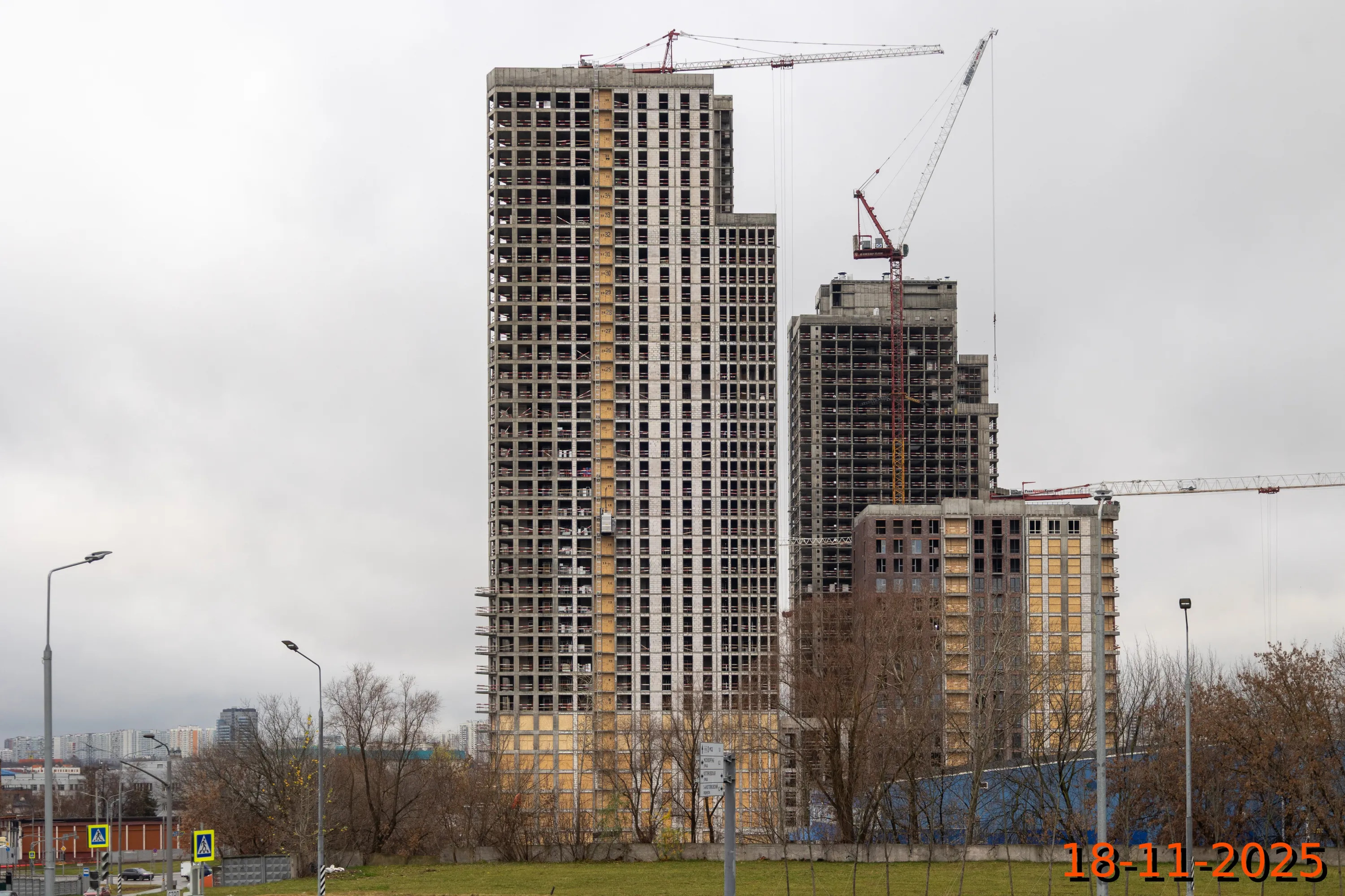 ЖК Москворечье ход строительства