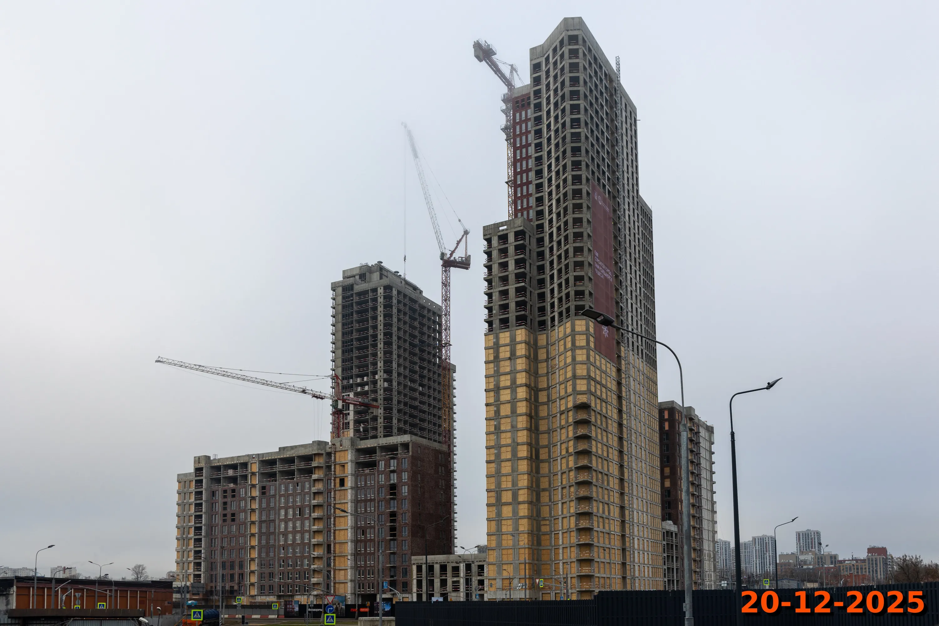 ЖК Москворечье ход строительства