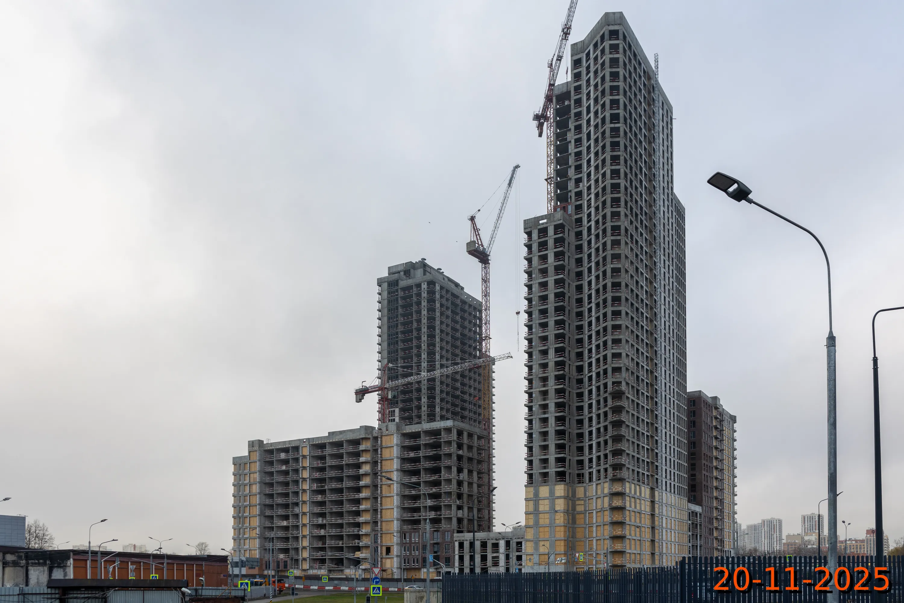 ЖК Москворечье ход строительства