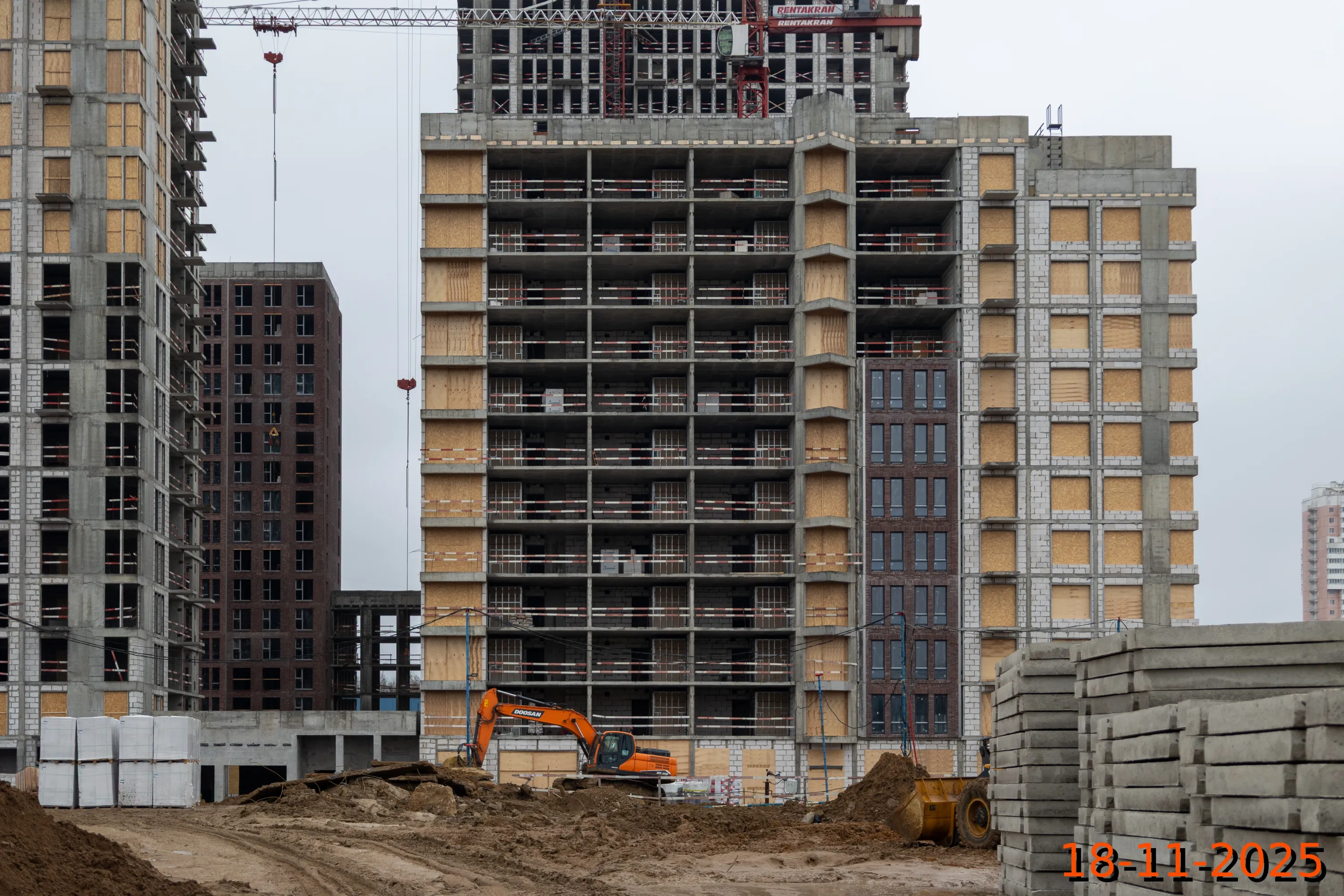 ЖК Москворечье ход строительства