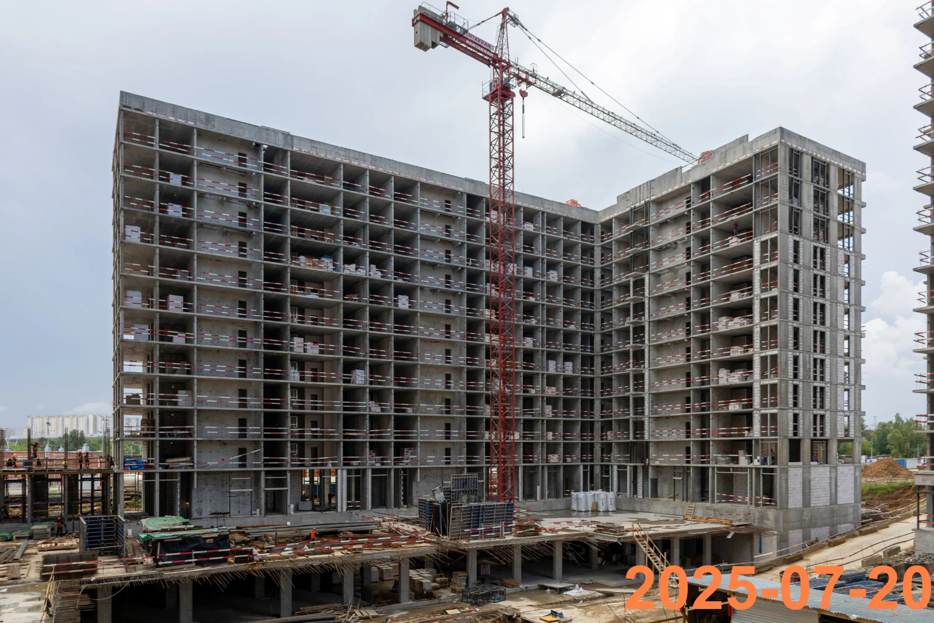 ЖК Москворечье ход строительства