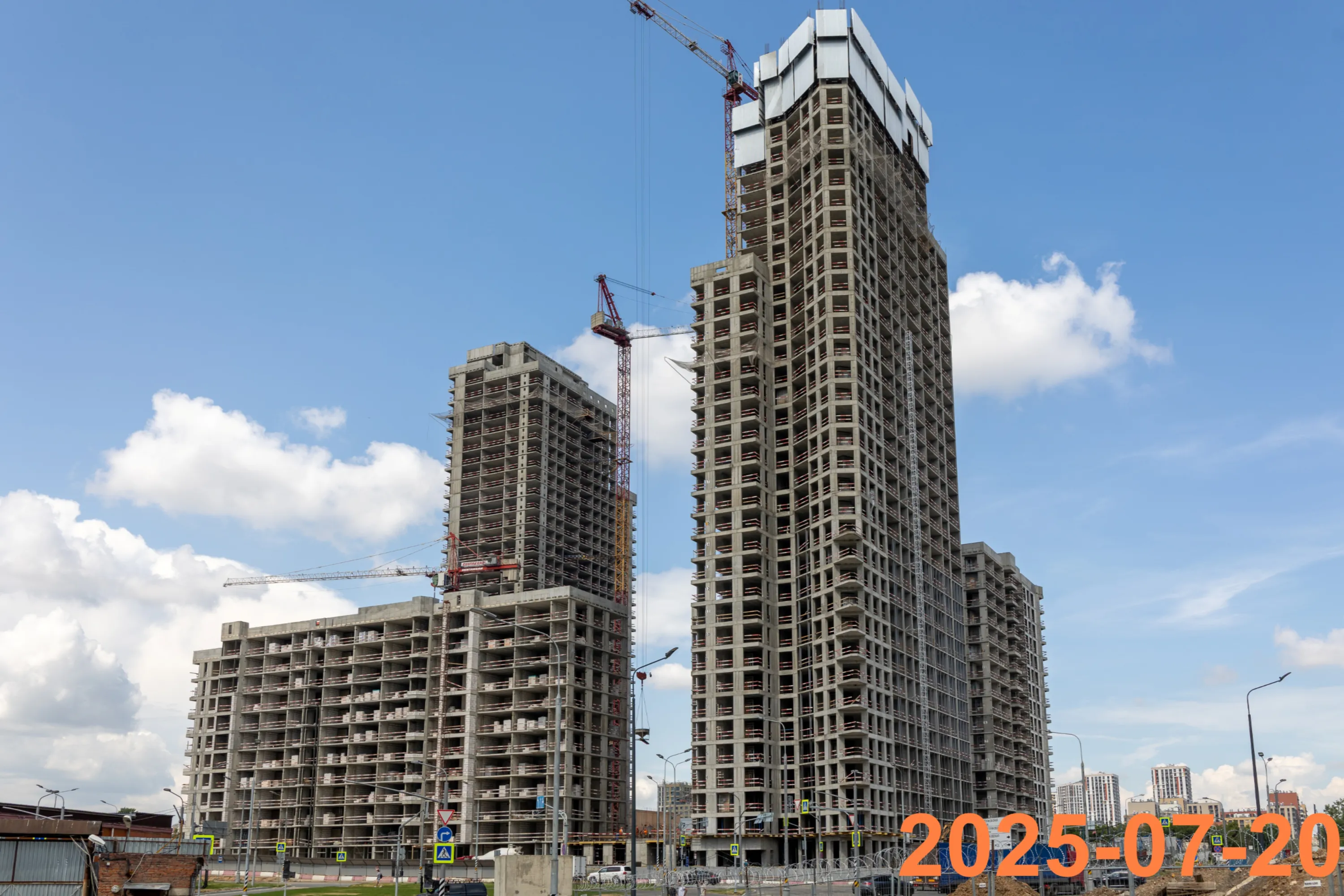 ЖК Москворечье ход строительства