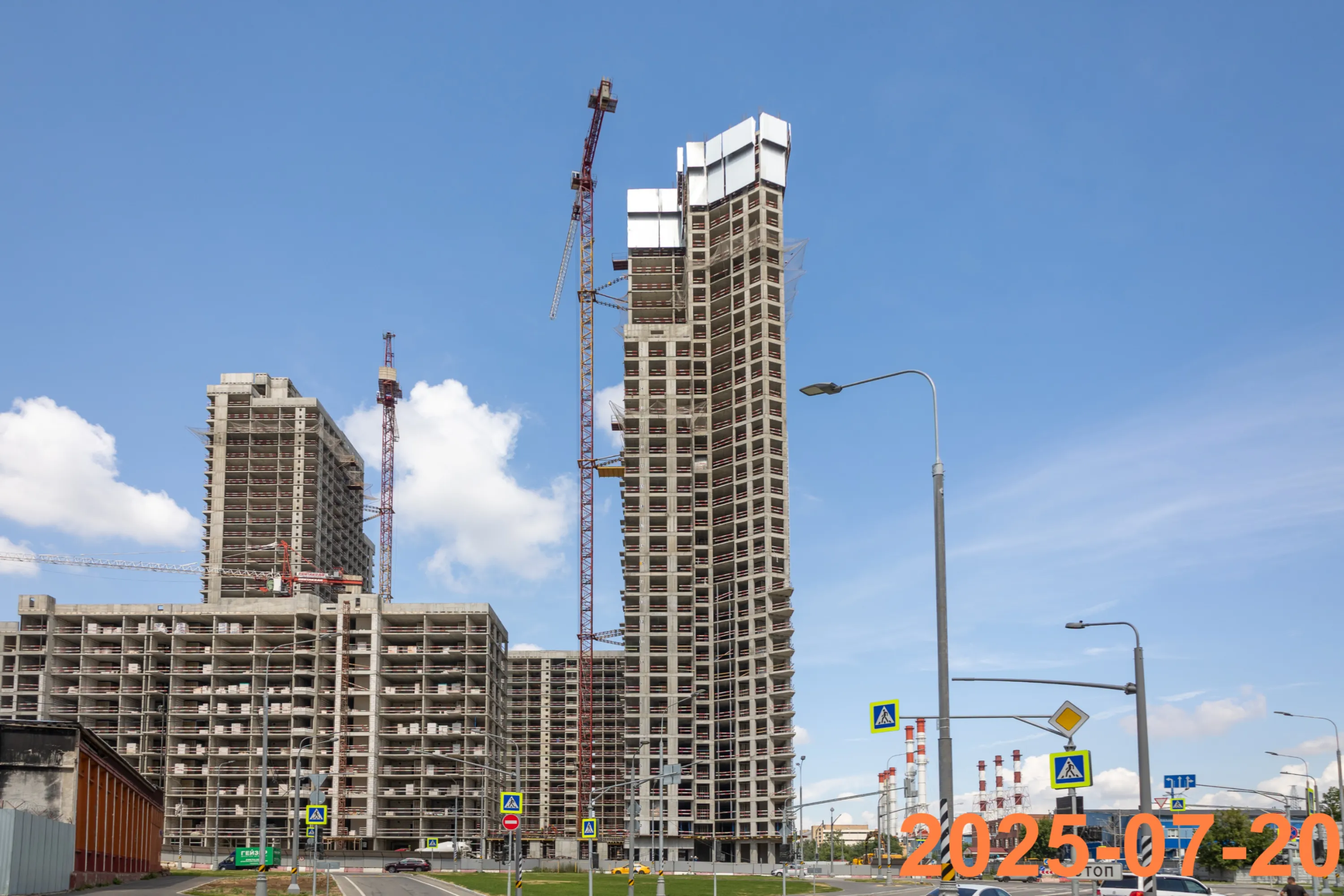 ЖК Москворечье ход строительства