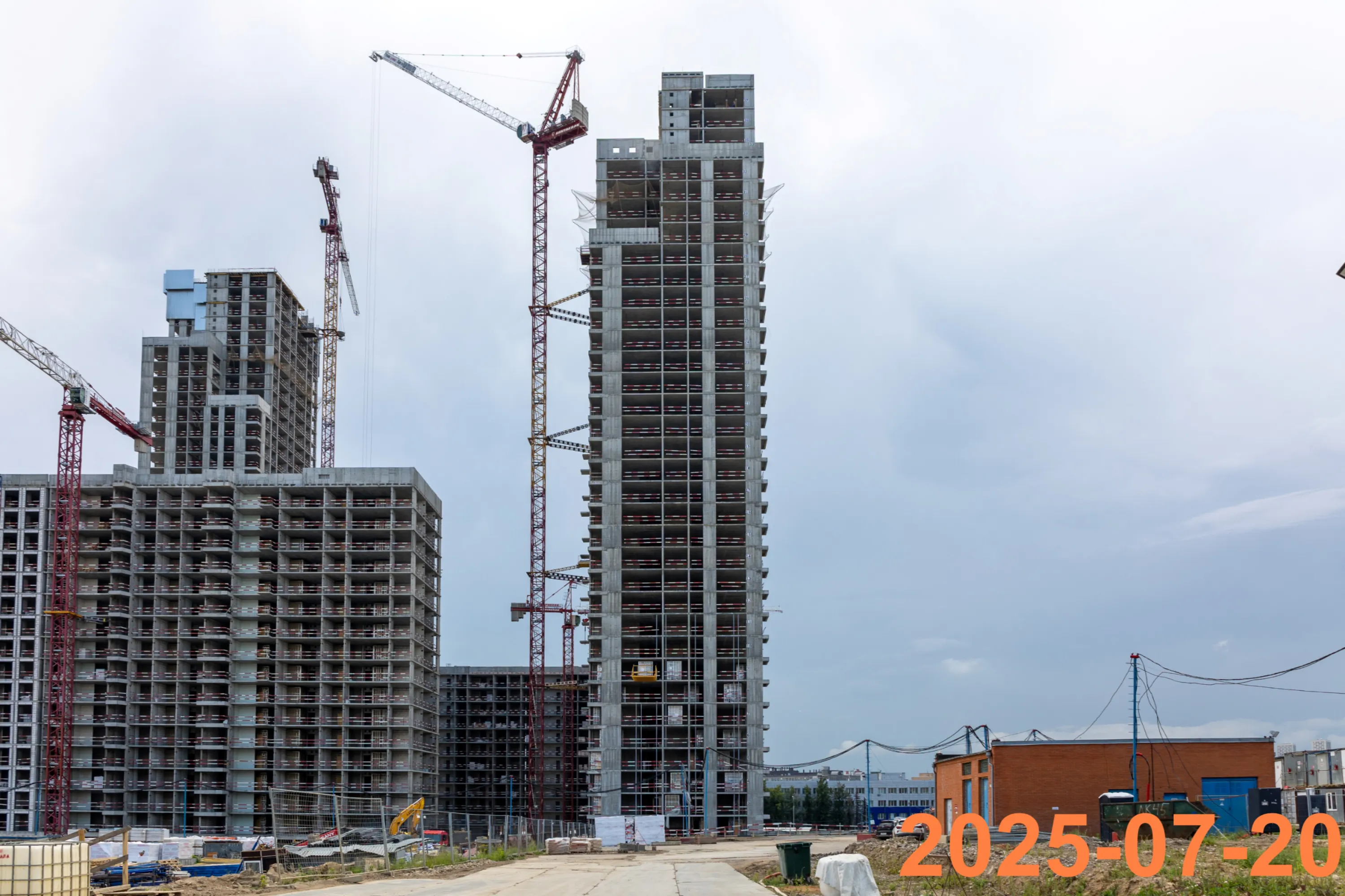 ЖК Москворечье ход строительства