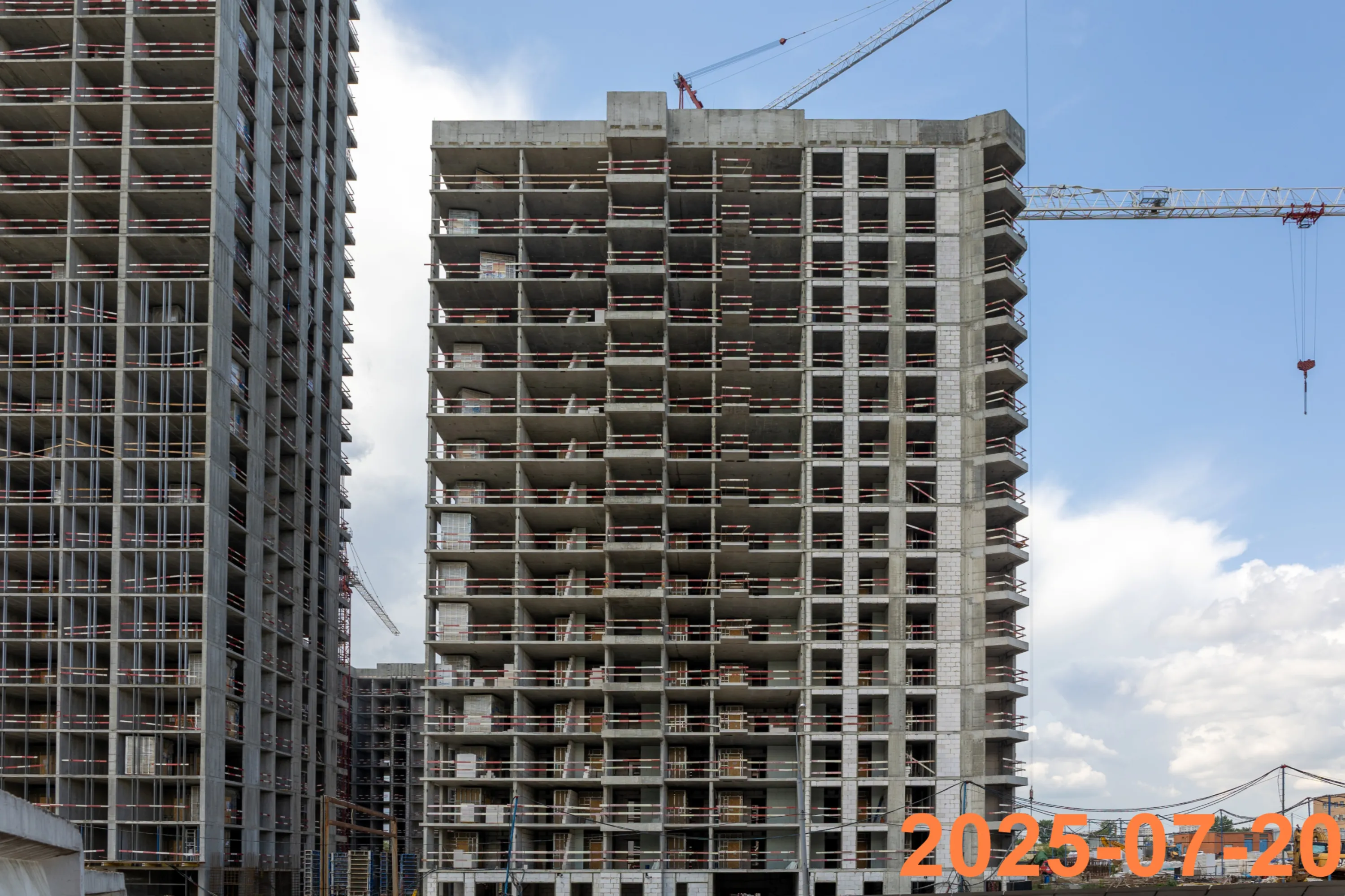 ЖК Москворечье ход строительства