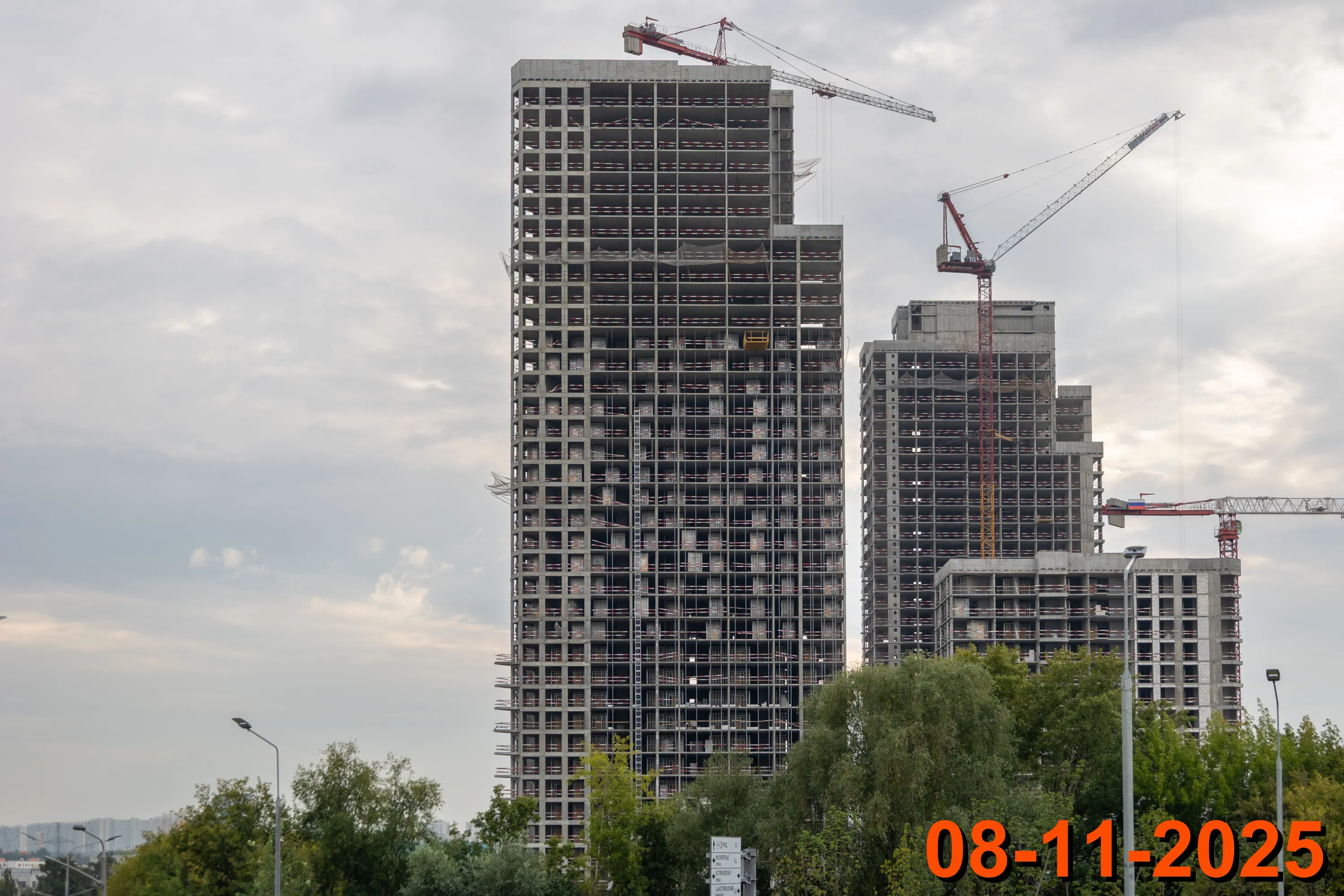 ЖК Москворечье ход строительства