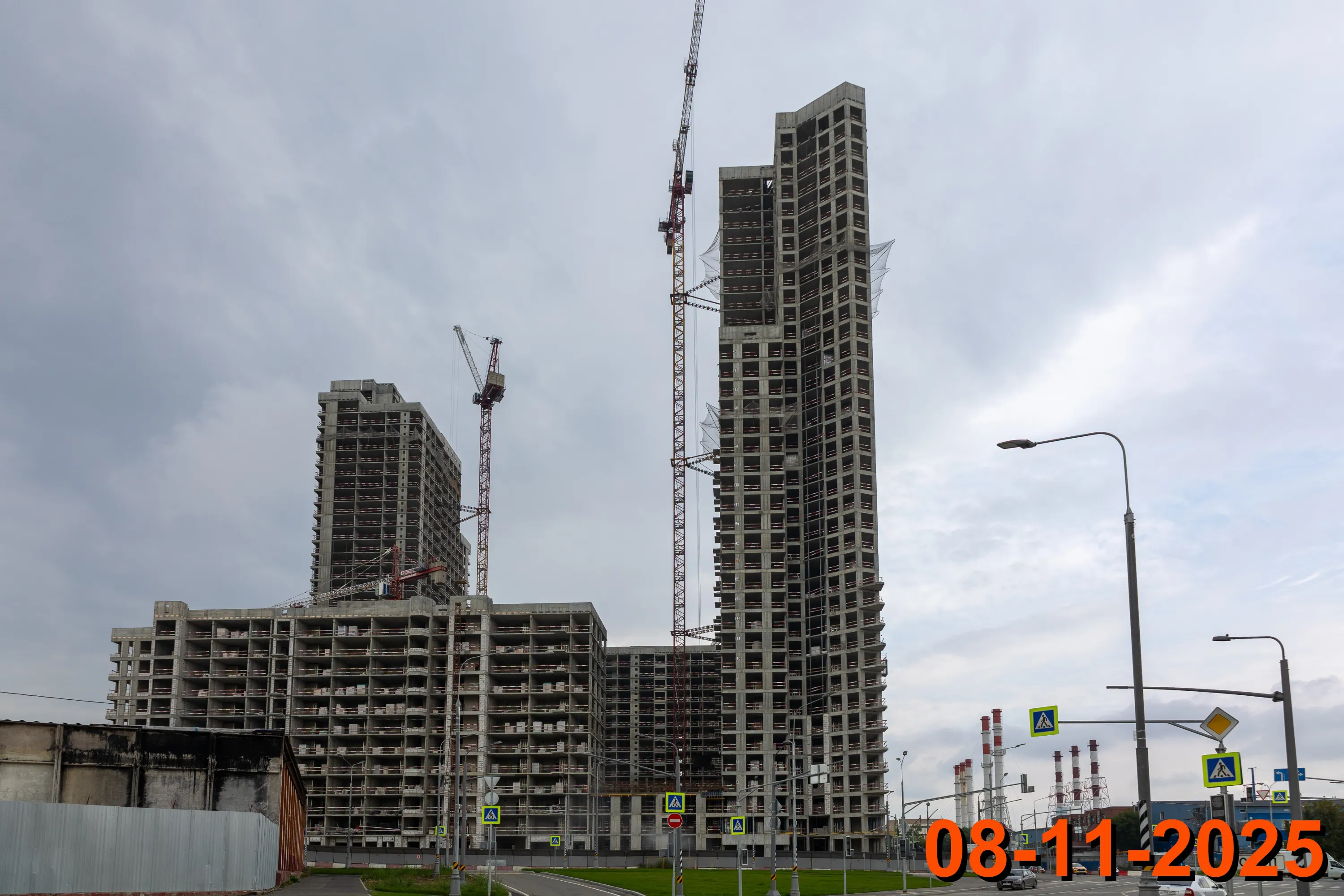 ЖК Москворечье ход строительства