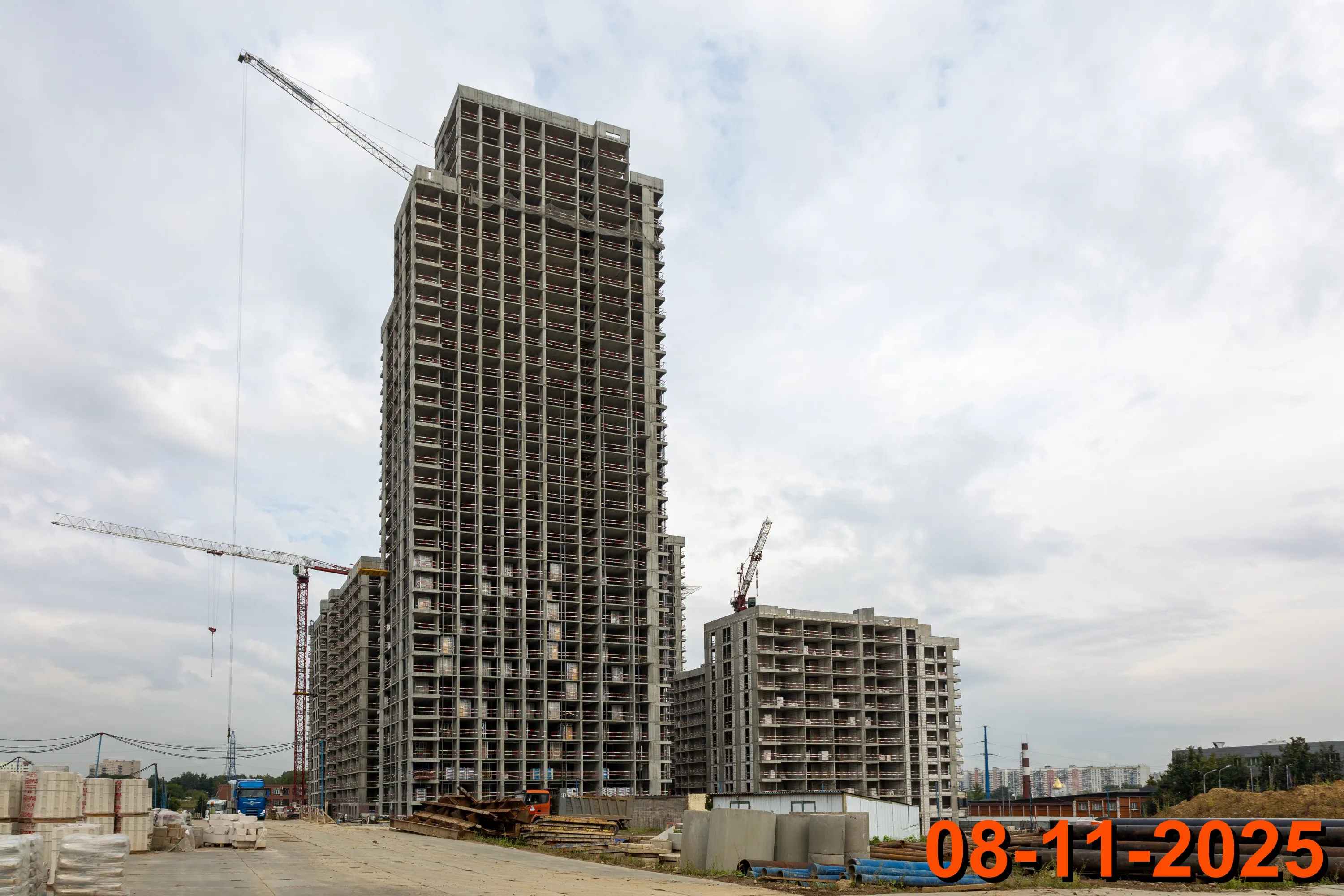 ЖК Москворечье ход строительства