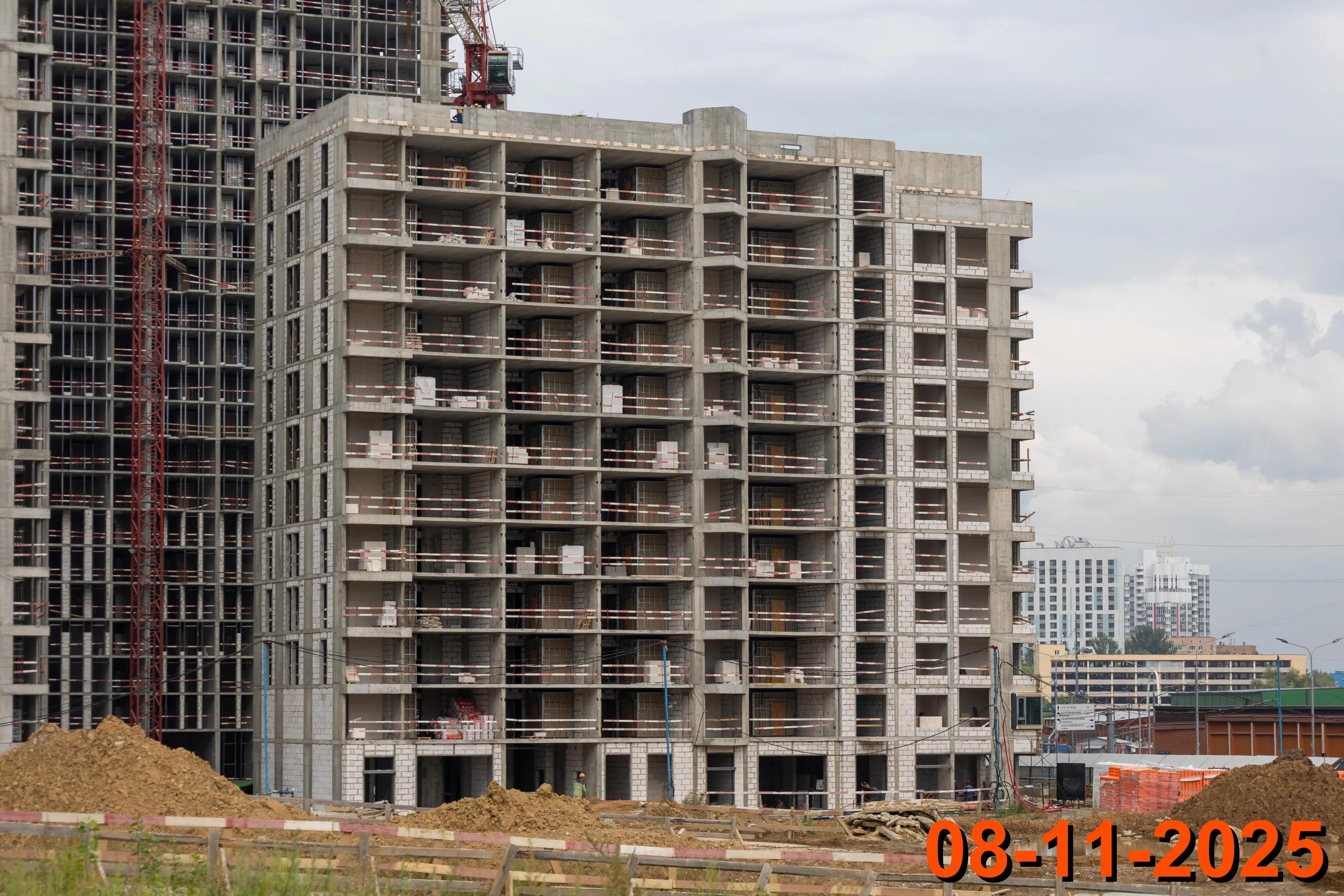 ЖК Москворечье ход строительства