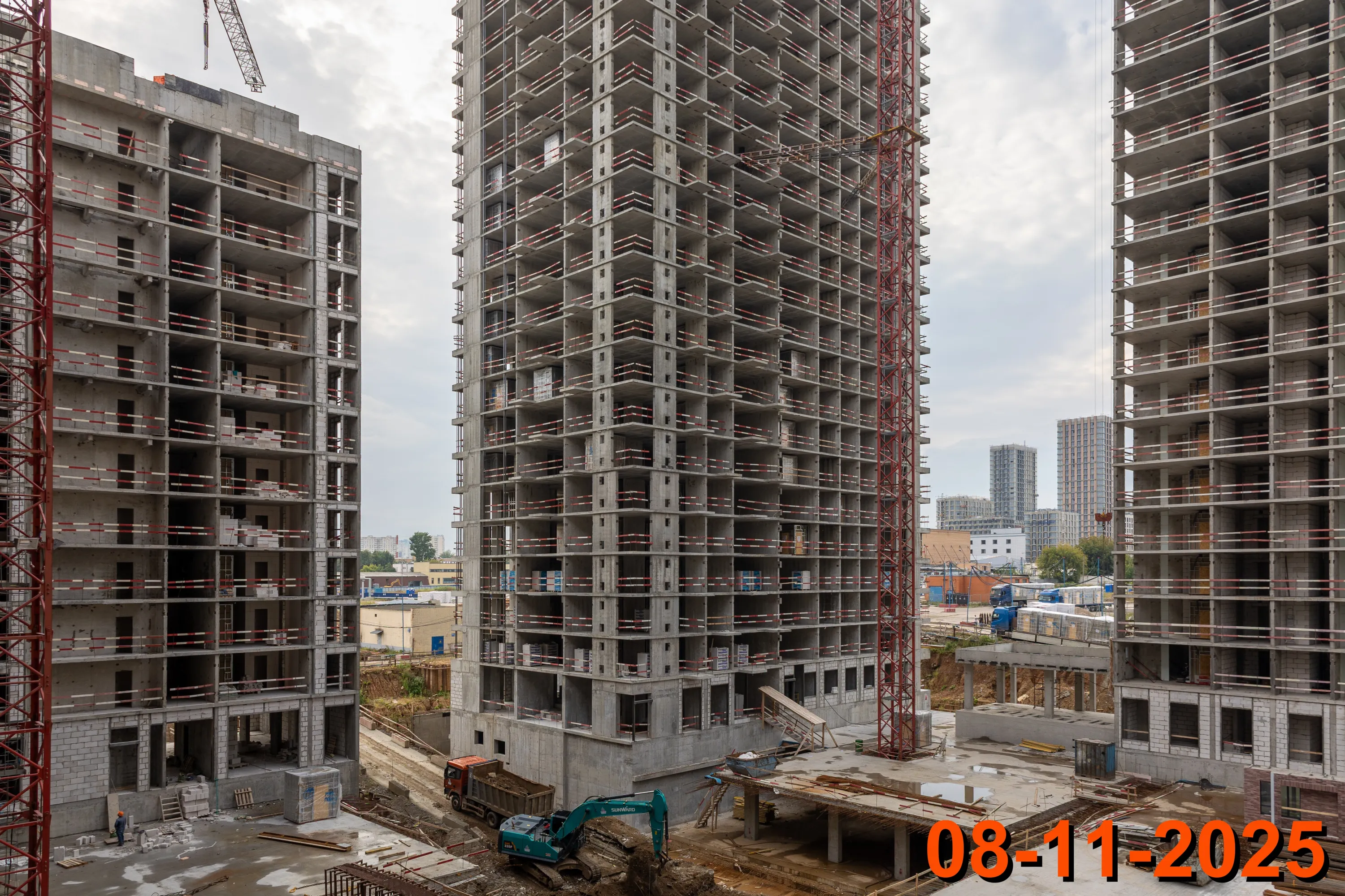 ЖК Москворечье ход строительства