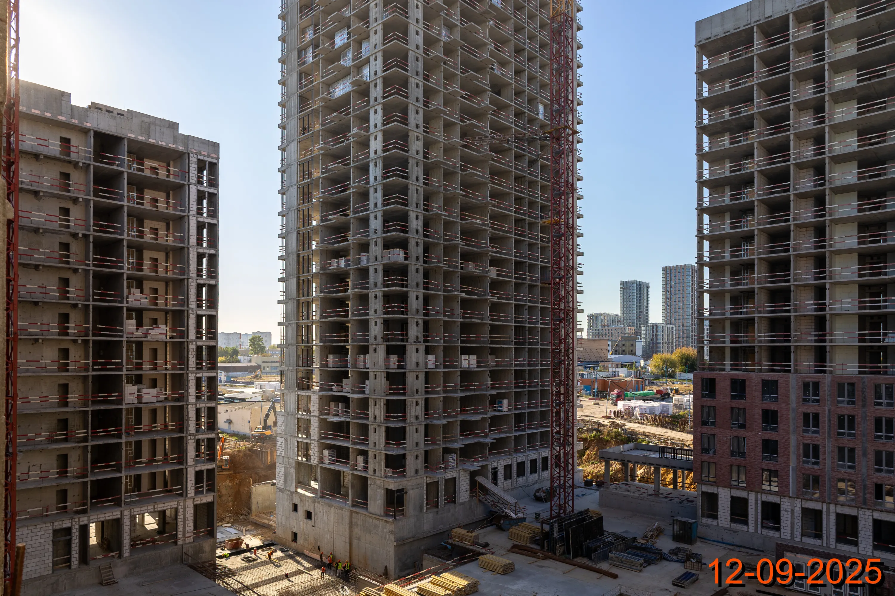 ЖК Москворечье ход строительства
