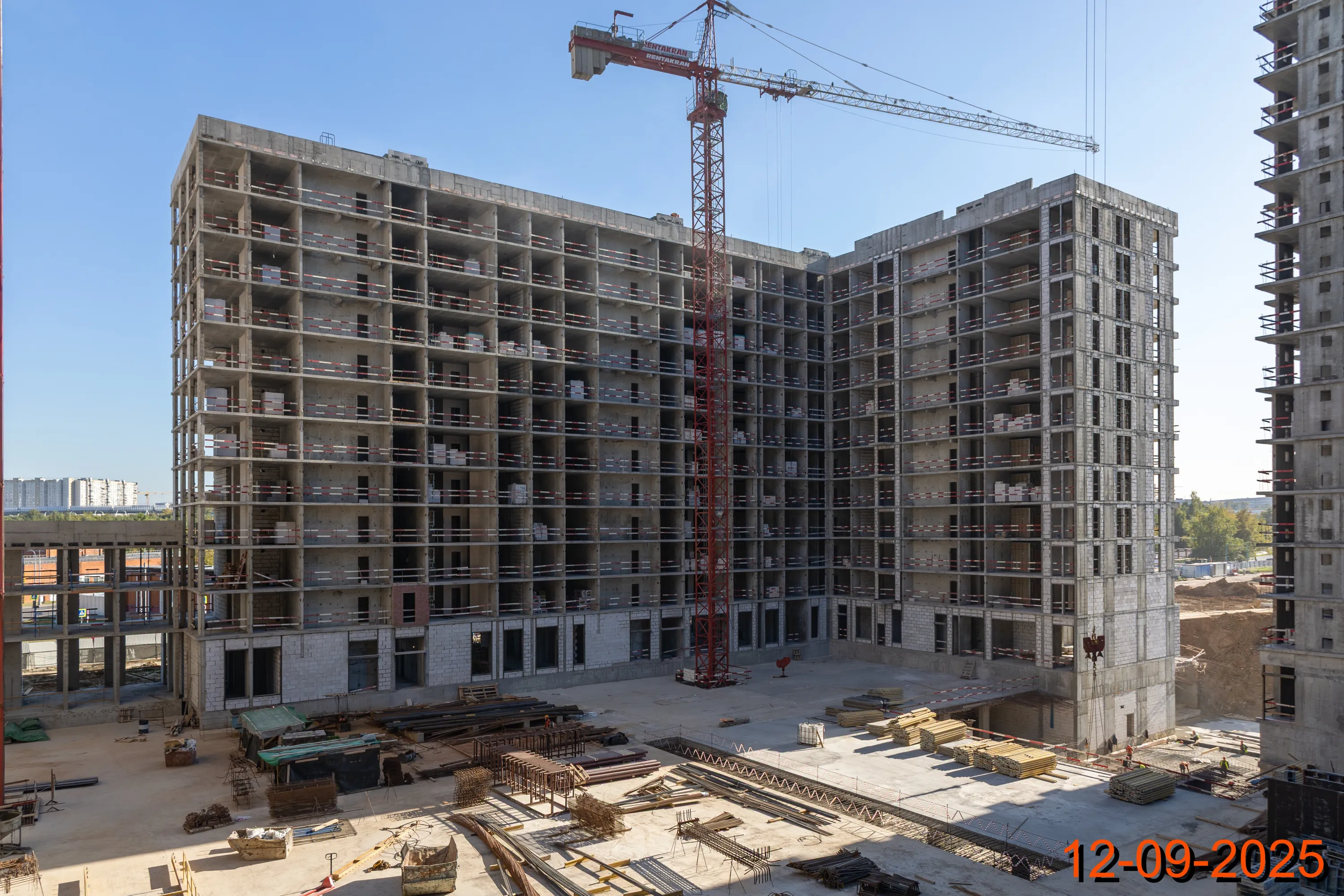 ЖК Москворечье ход строительства