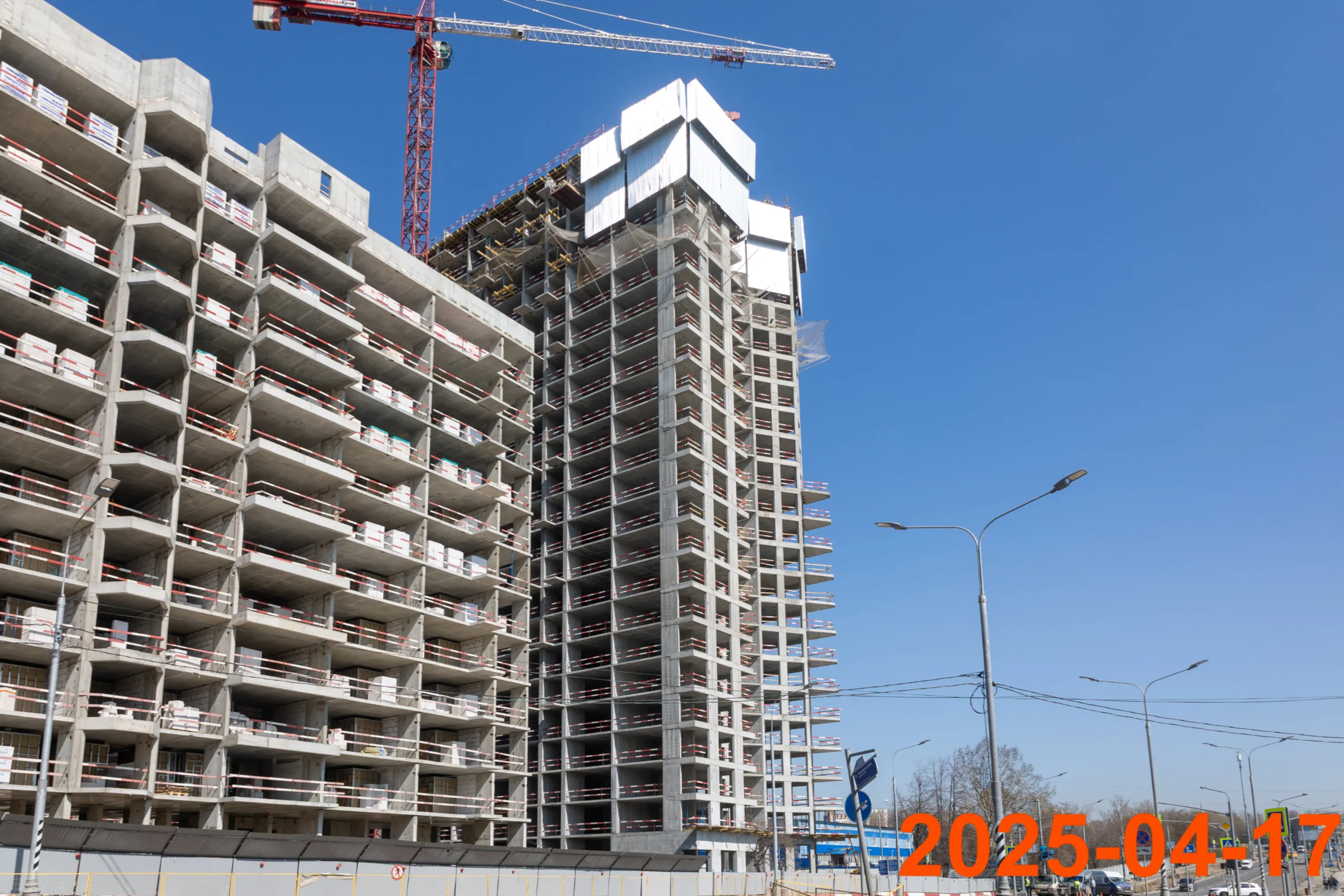 ЖК Москворечье ход строительства