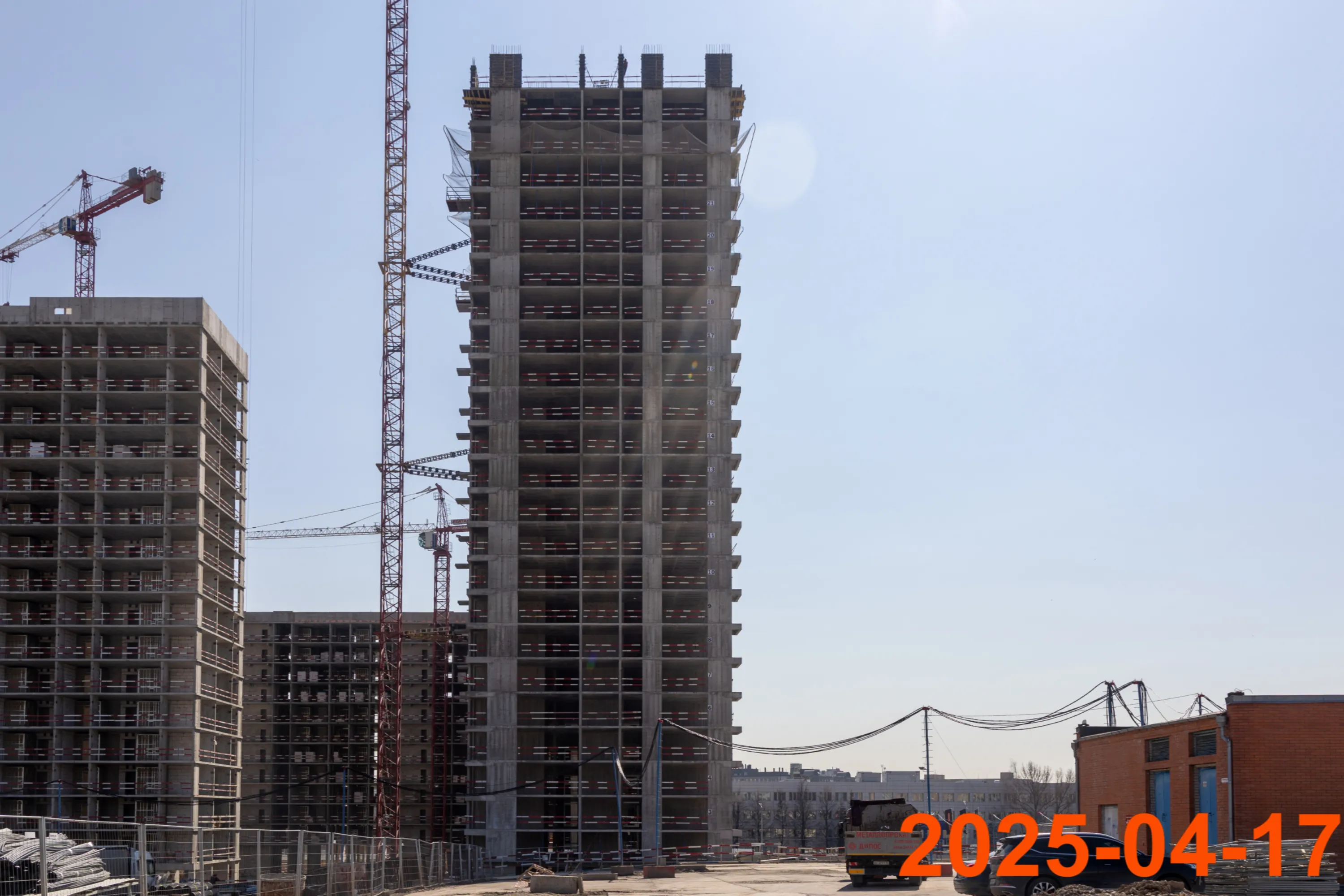 ЖК Москворечье ход строительства