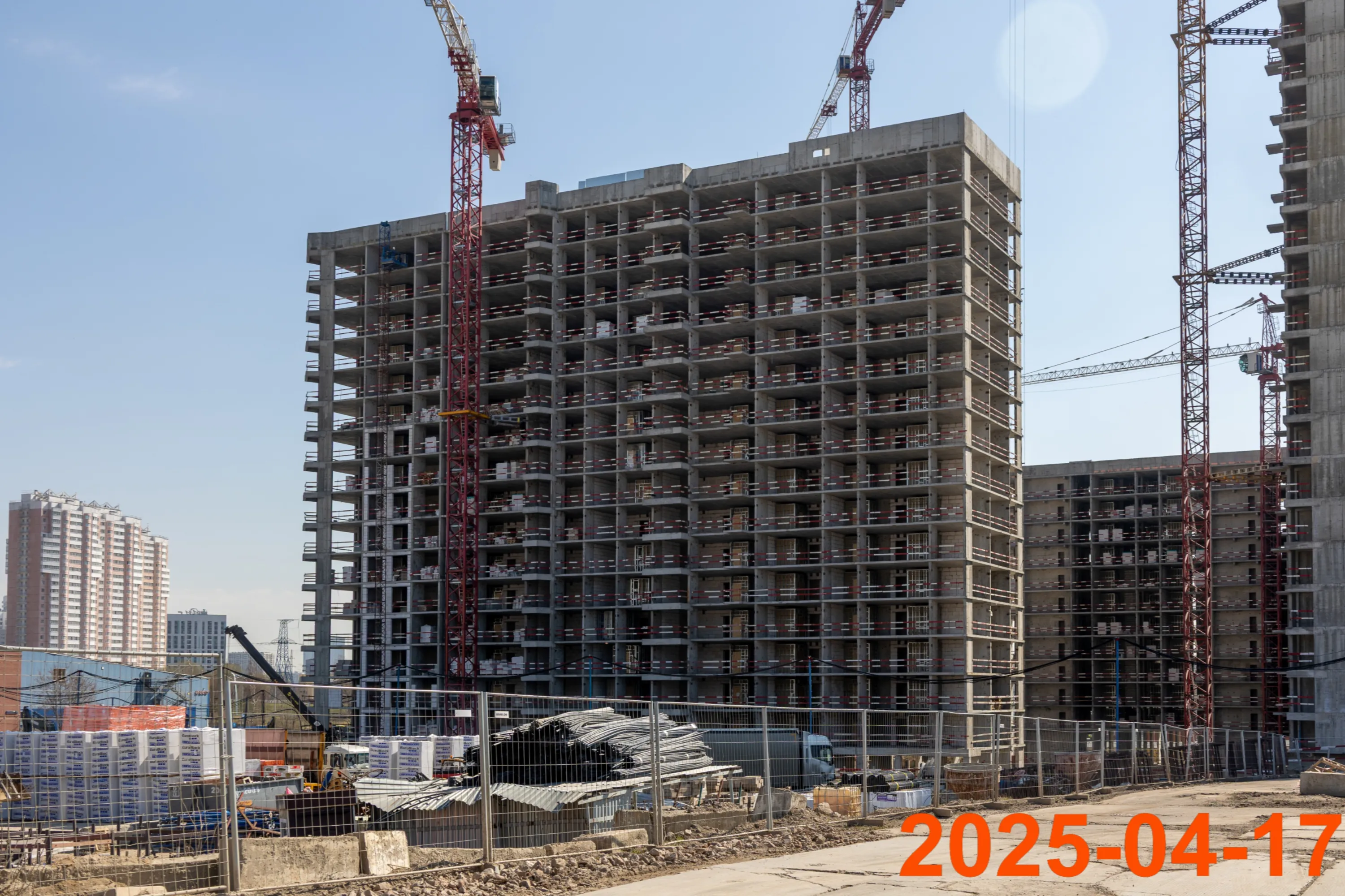 ЖК Москворечье ход строительства