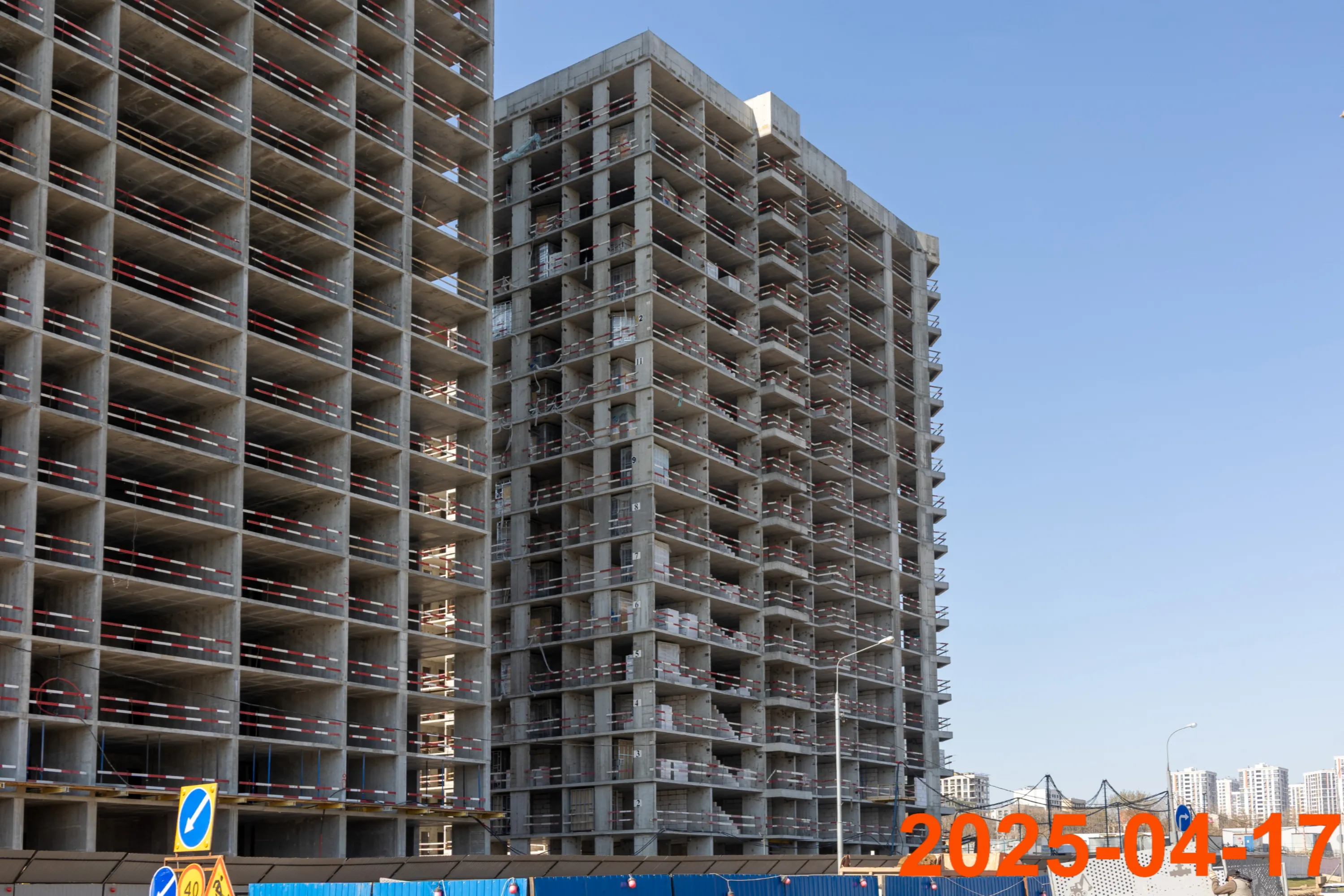 ЖК Москворечье ход строительства