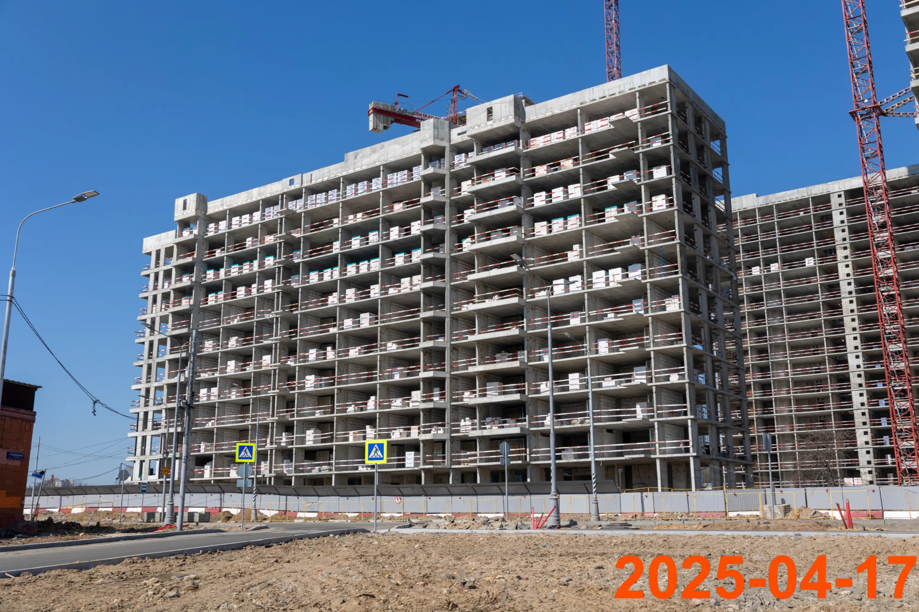 ЖК Москворечье ход строительства