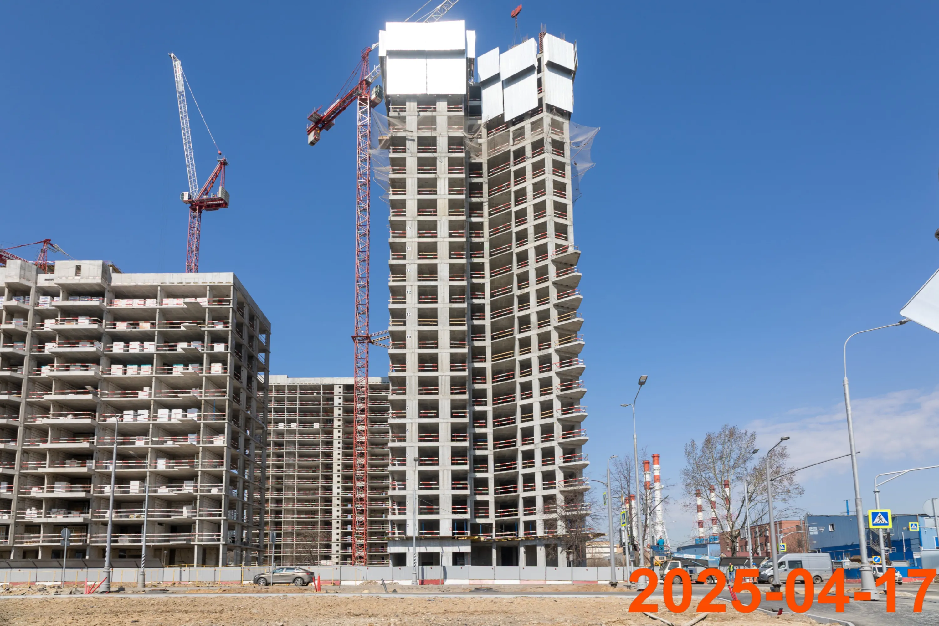 ЖК Москворечье ход строительства