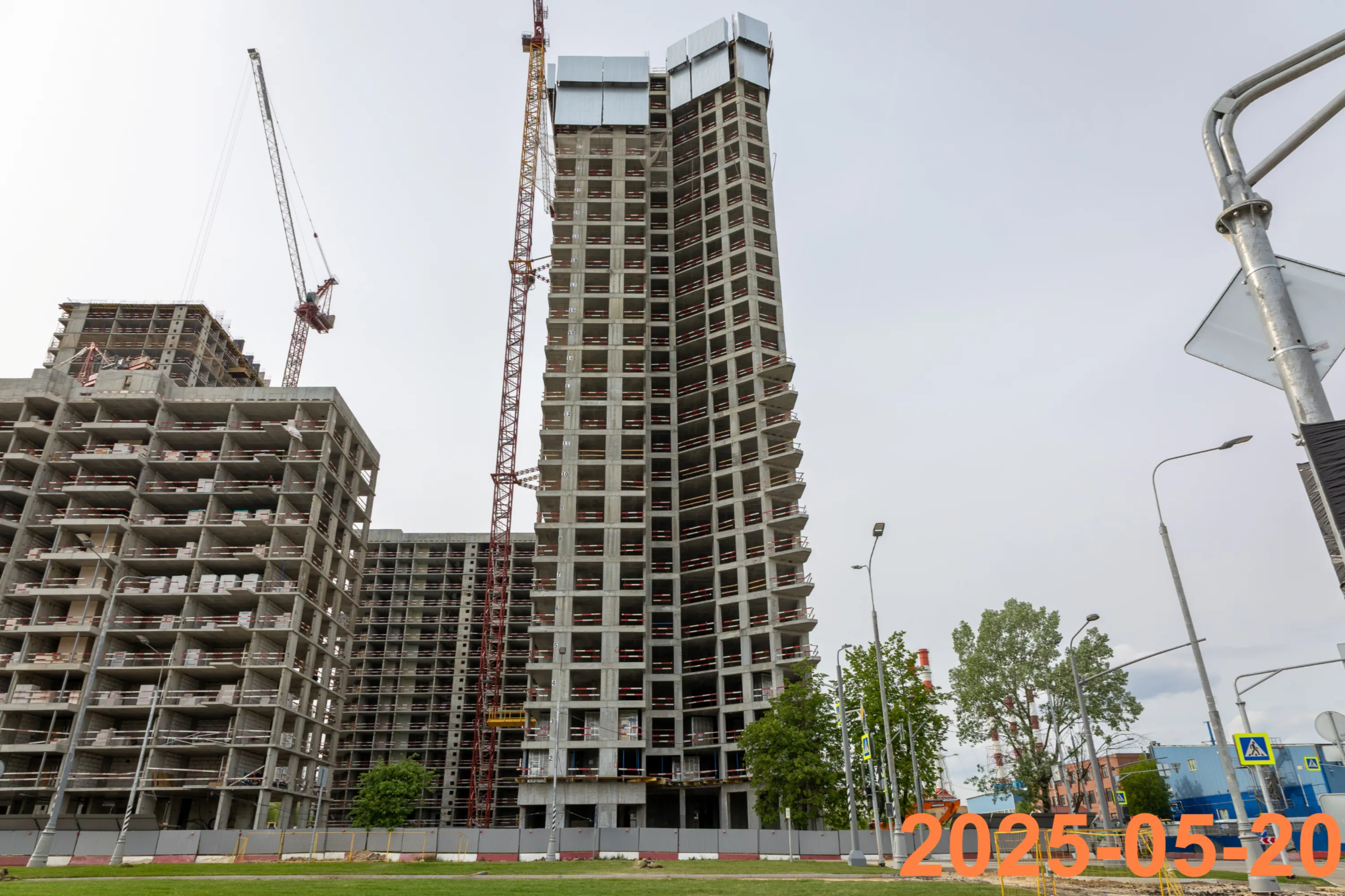 ЖК Москворечье ход строительства