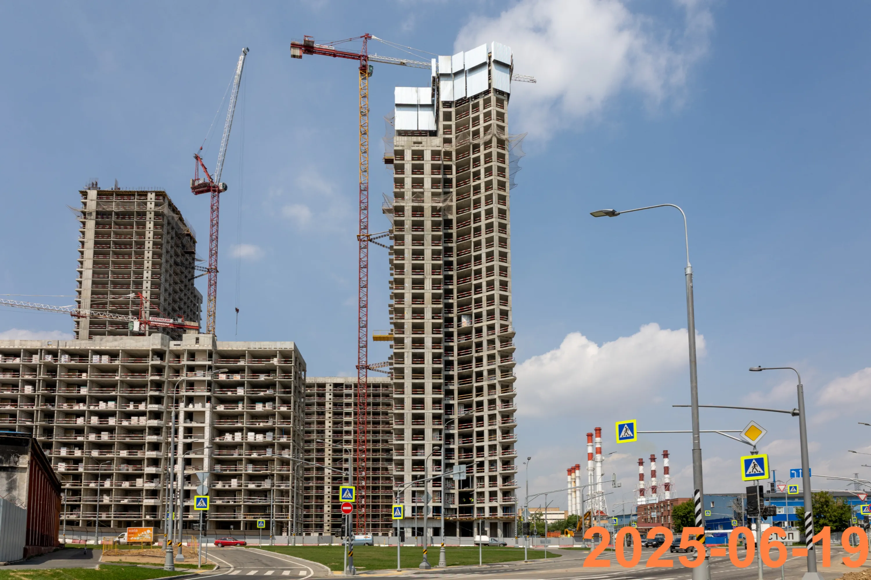 ЖК Москворечье ход строительства