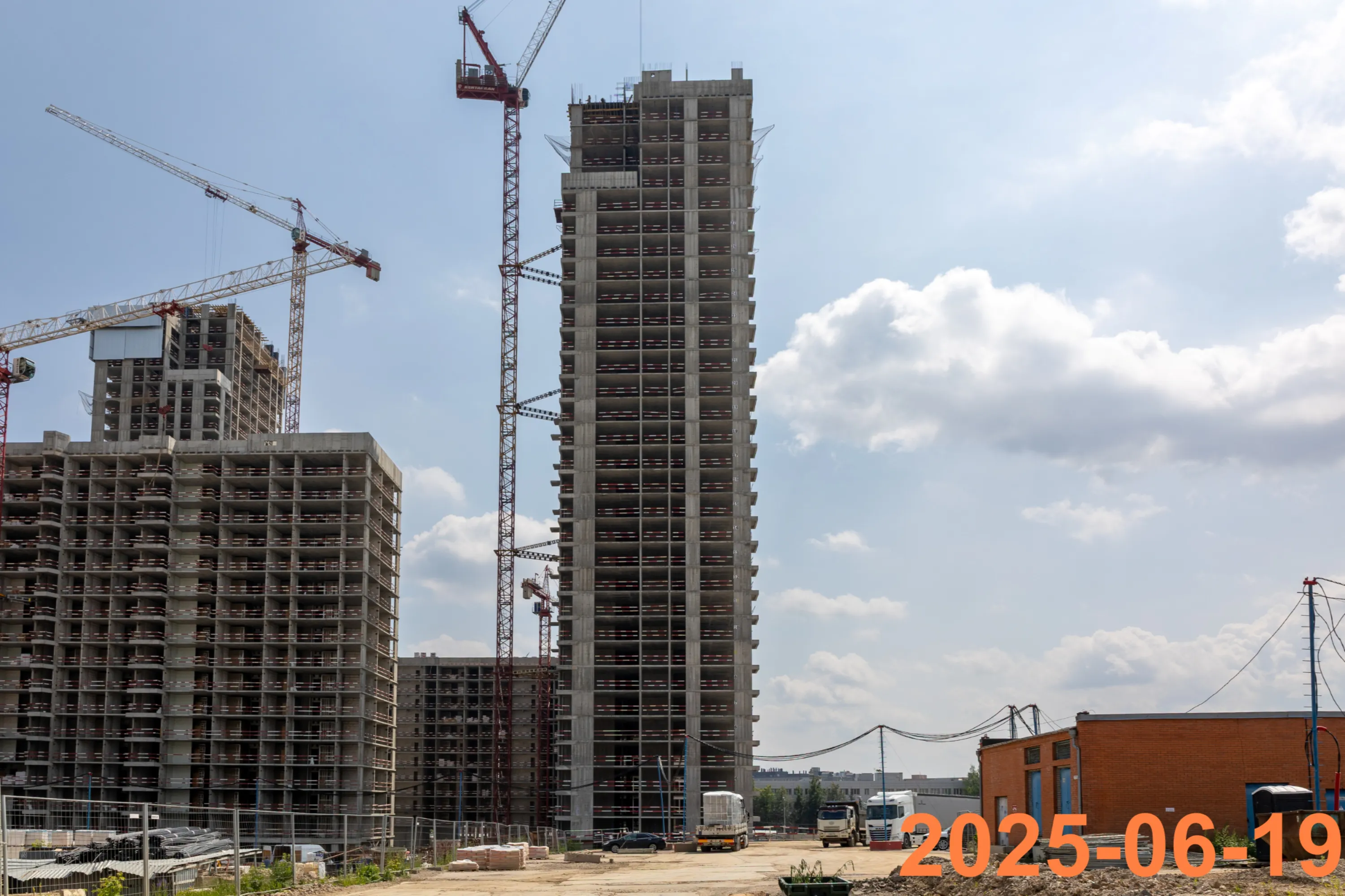 ЖК Москворечье ход строительства