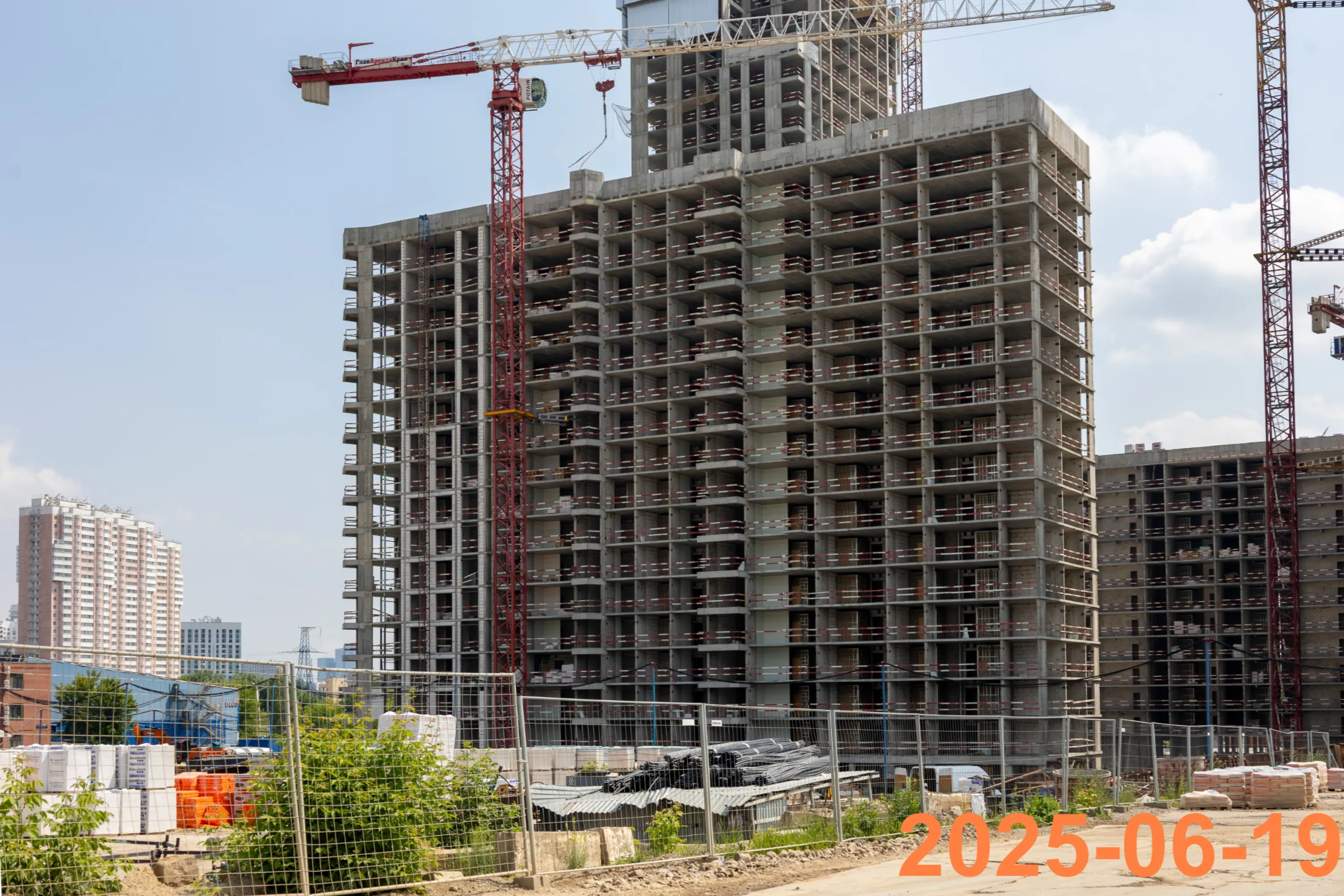 ЖК Москворечье ход строительства