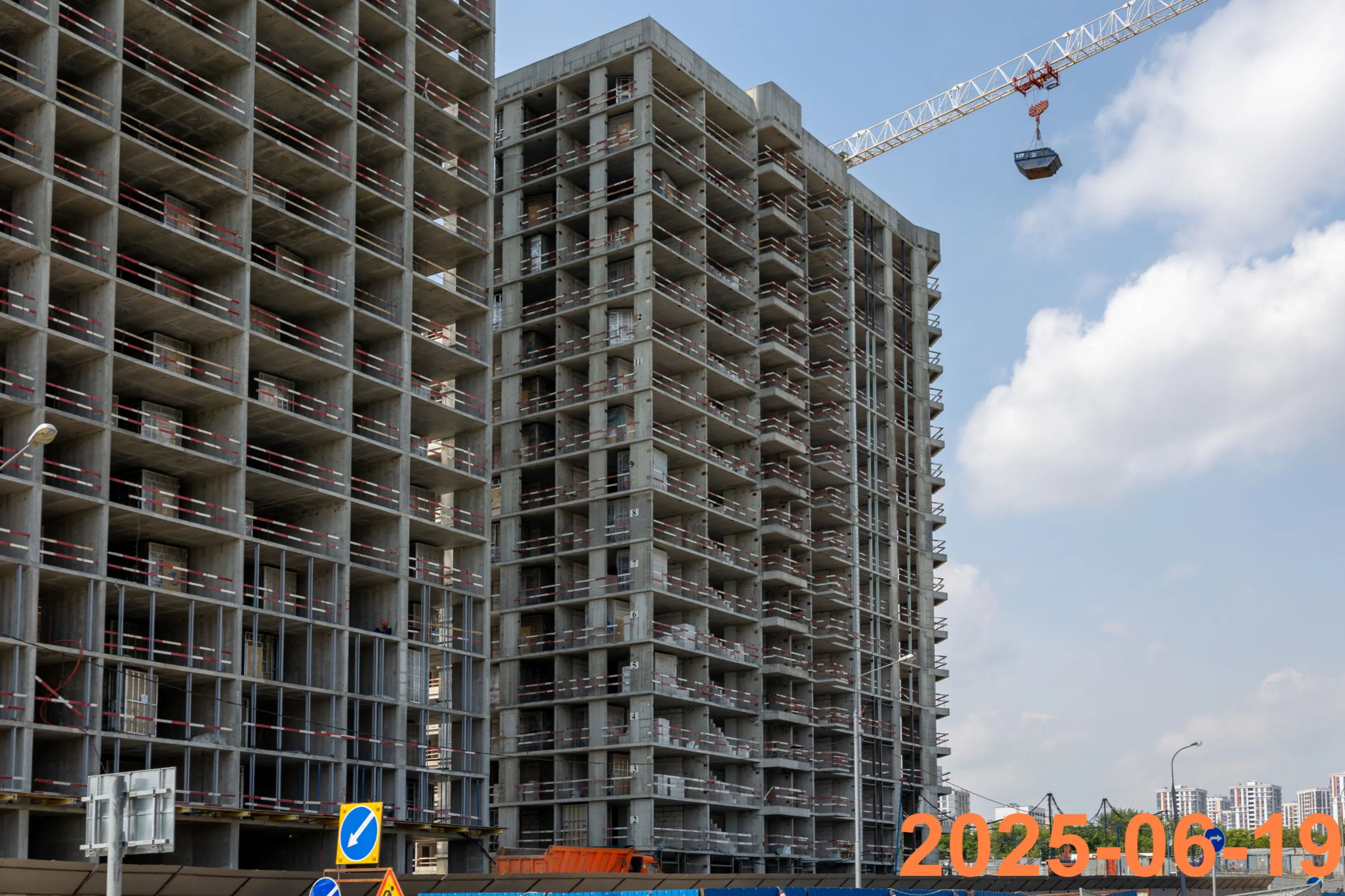 ЖК Москворечье ход строительства