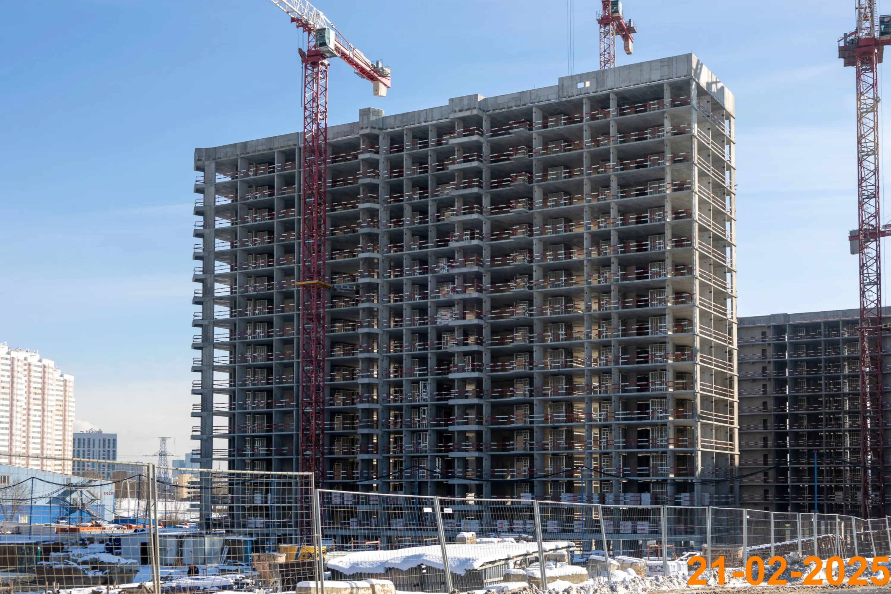 ЖК Москворечье ход строительства