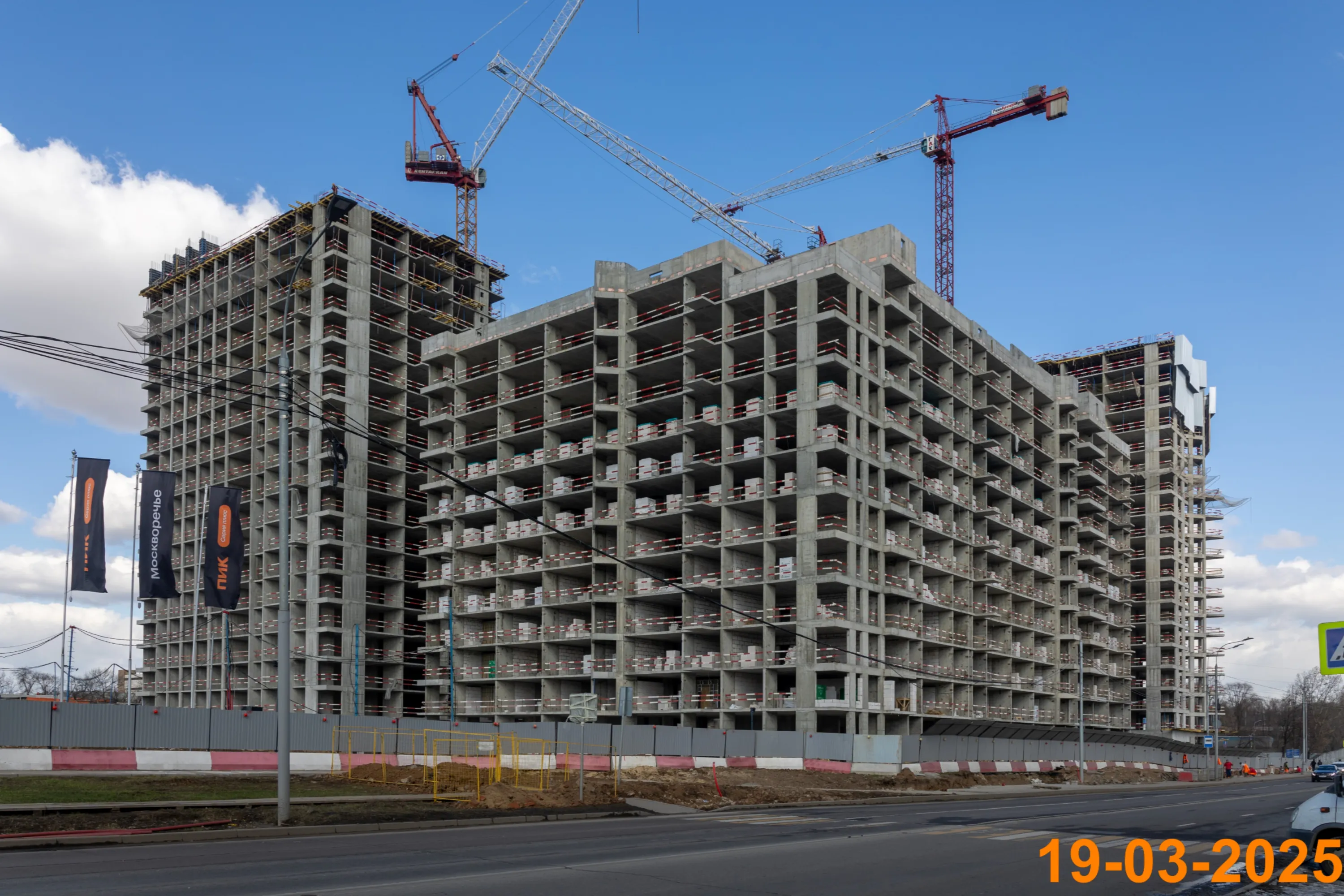 ЖК Москворечье ход строительства