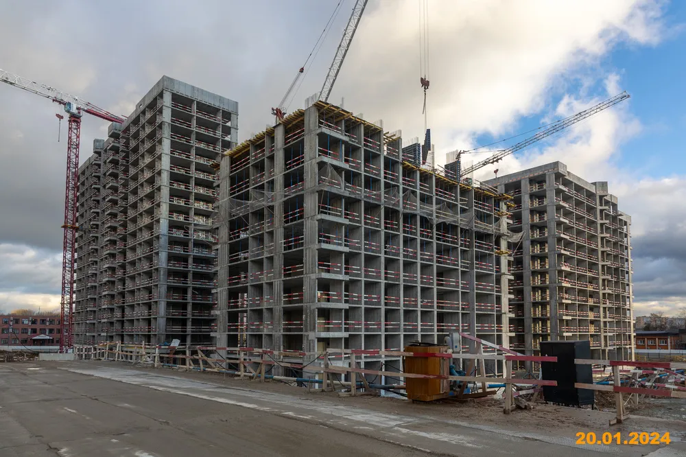 ЖК Москворечье ход строительства