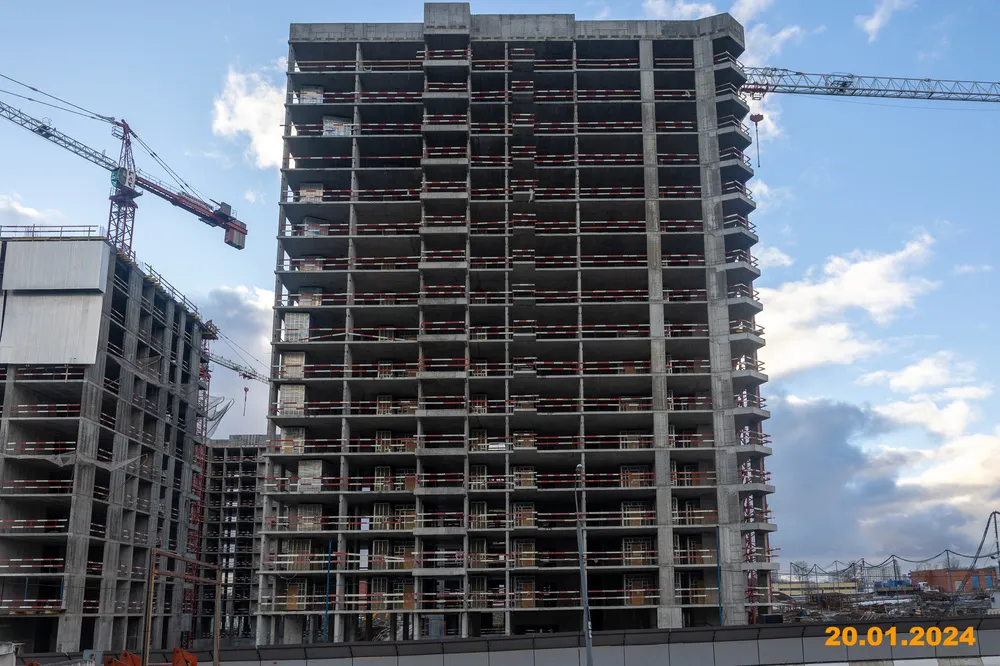 ЖК Москворечье ход строительства