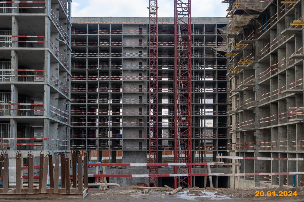 ЖК Москворечье ход строительства