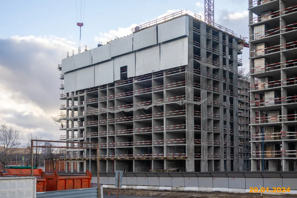 ЖК Москворечье ход строительства