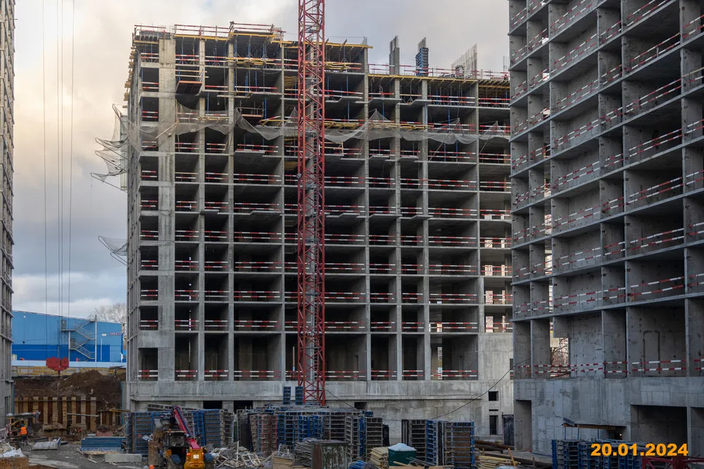 ЖК Москворечье ход строительства