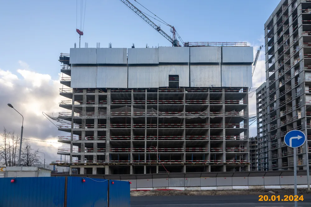 ЖК Москворечье ход строительства