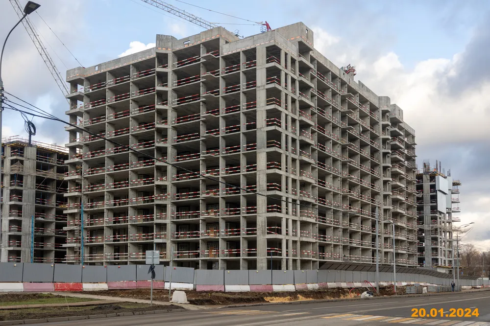 ЖК Москворечье ход строительства