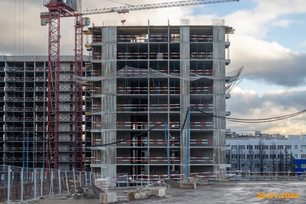 ЖК Москворечье ход строительства