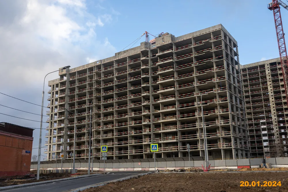 ЖК Москворечье ход строительства