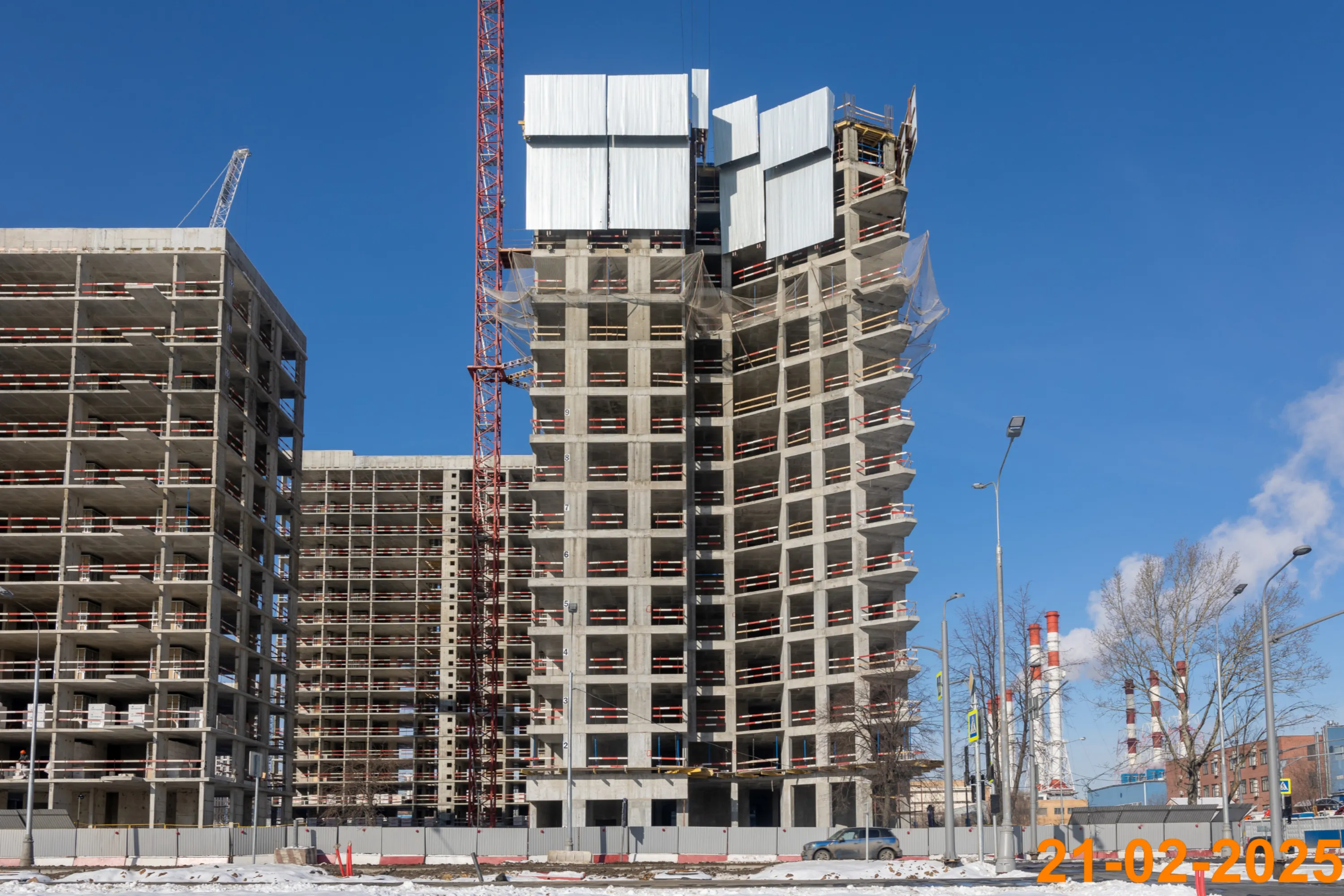 ЖК Москворечье ход строительства