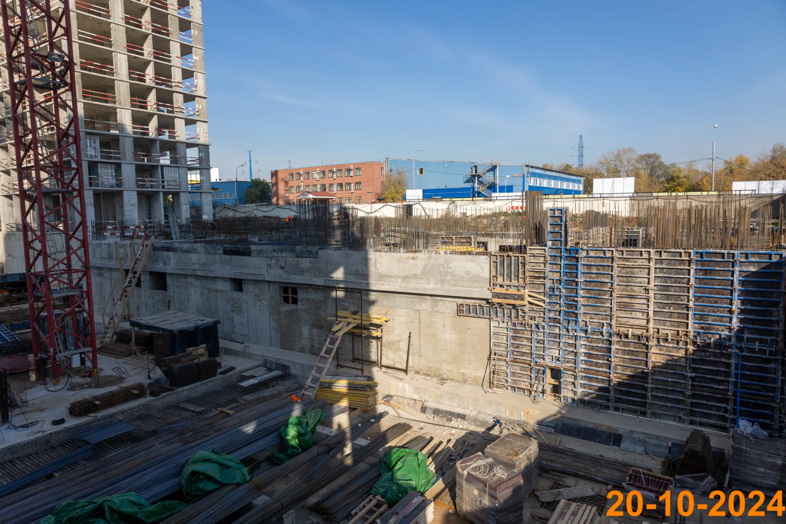 ЖК Москворечье ход строительства