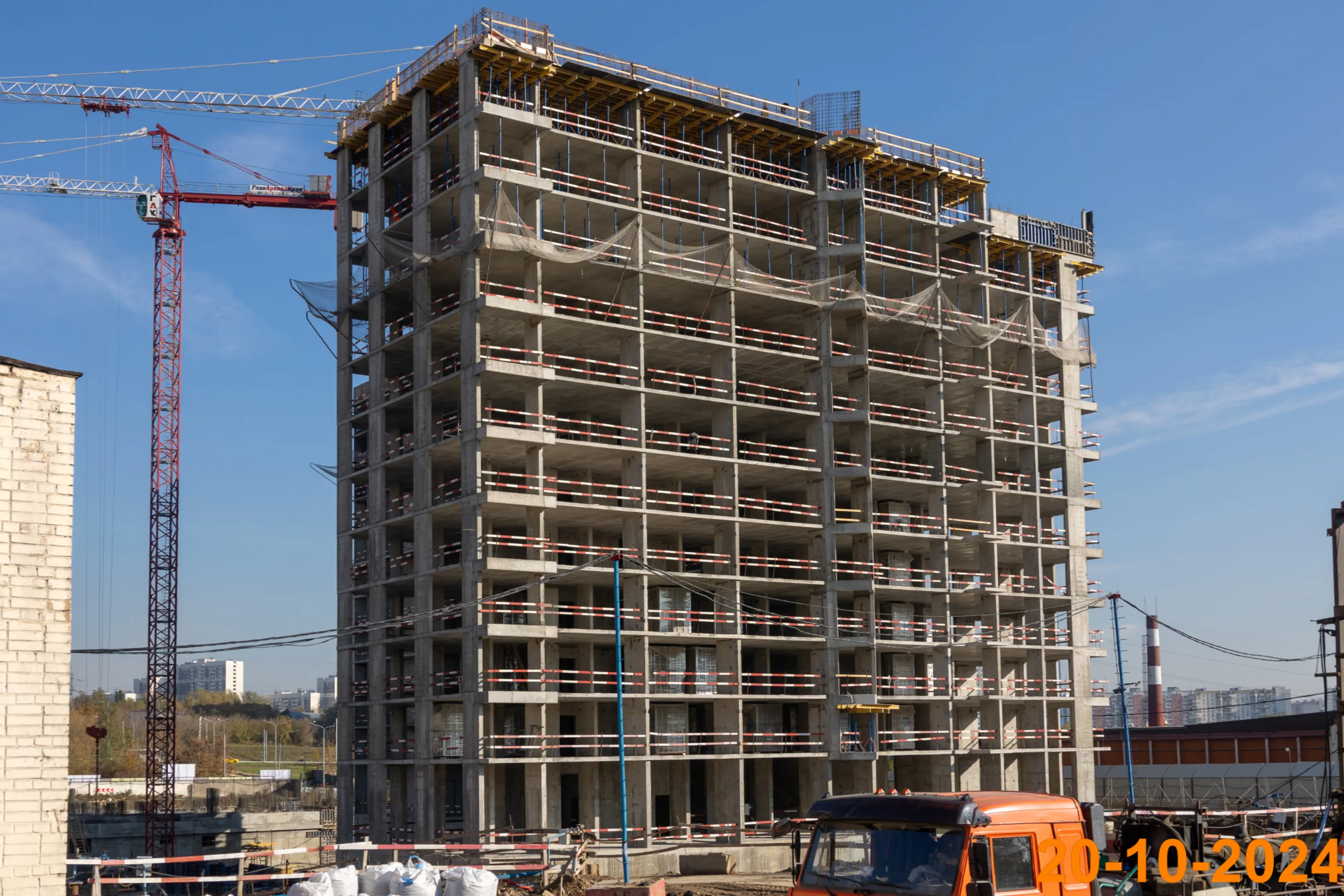 ЖК Москворечье ход строительства