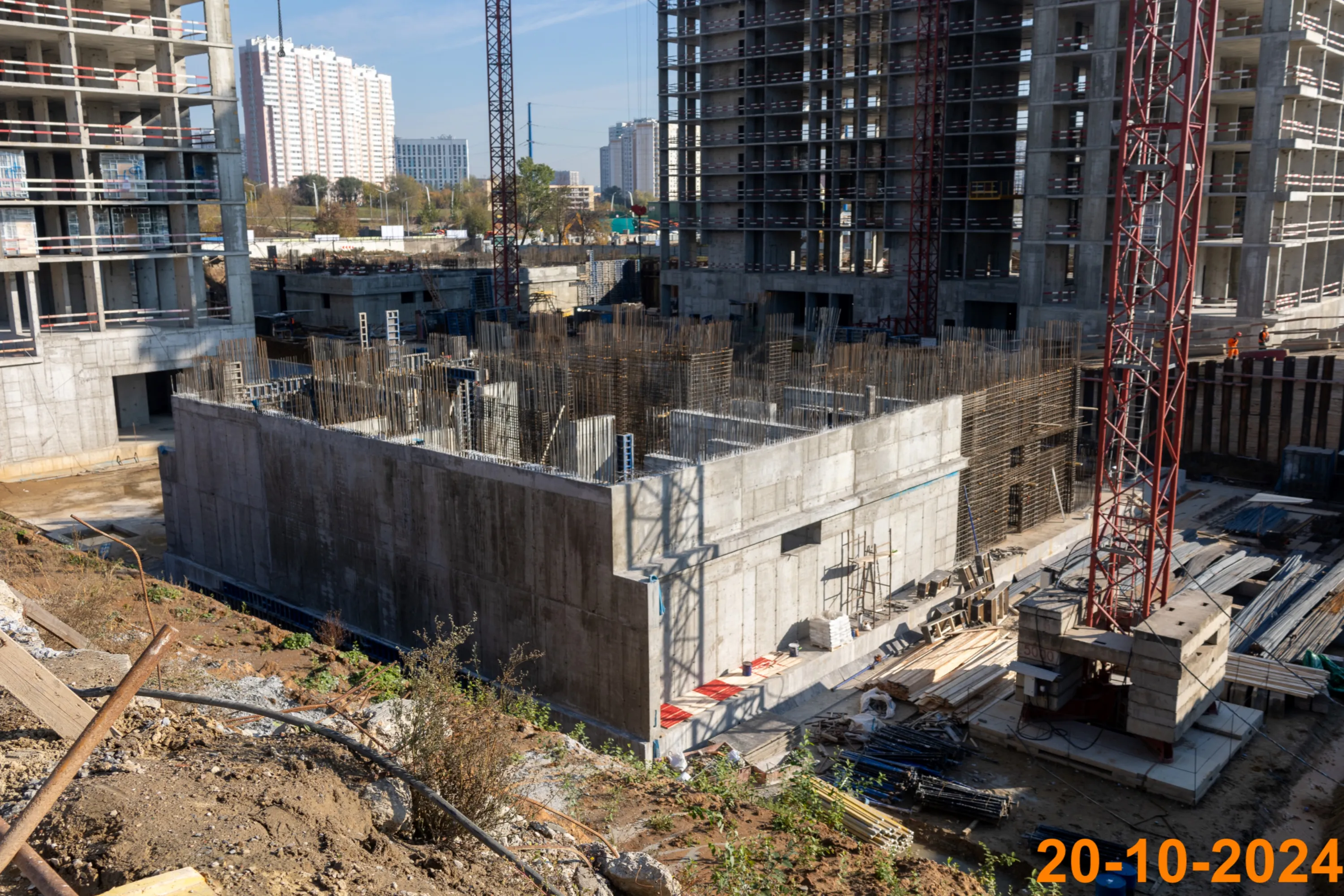 ЖК Москворечье ход строительства