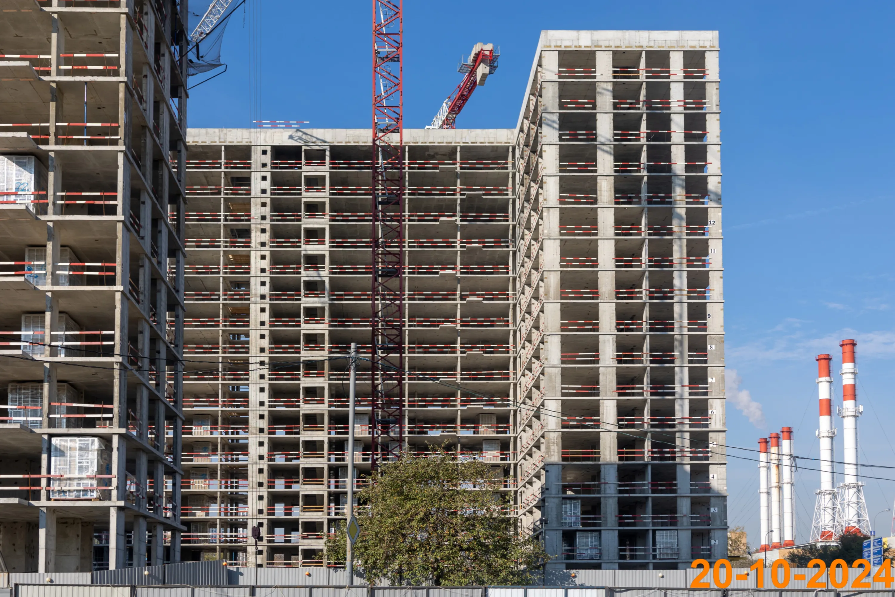 ЖК Москворечье ход строительства