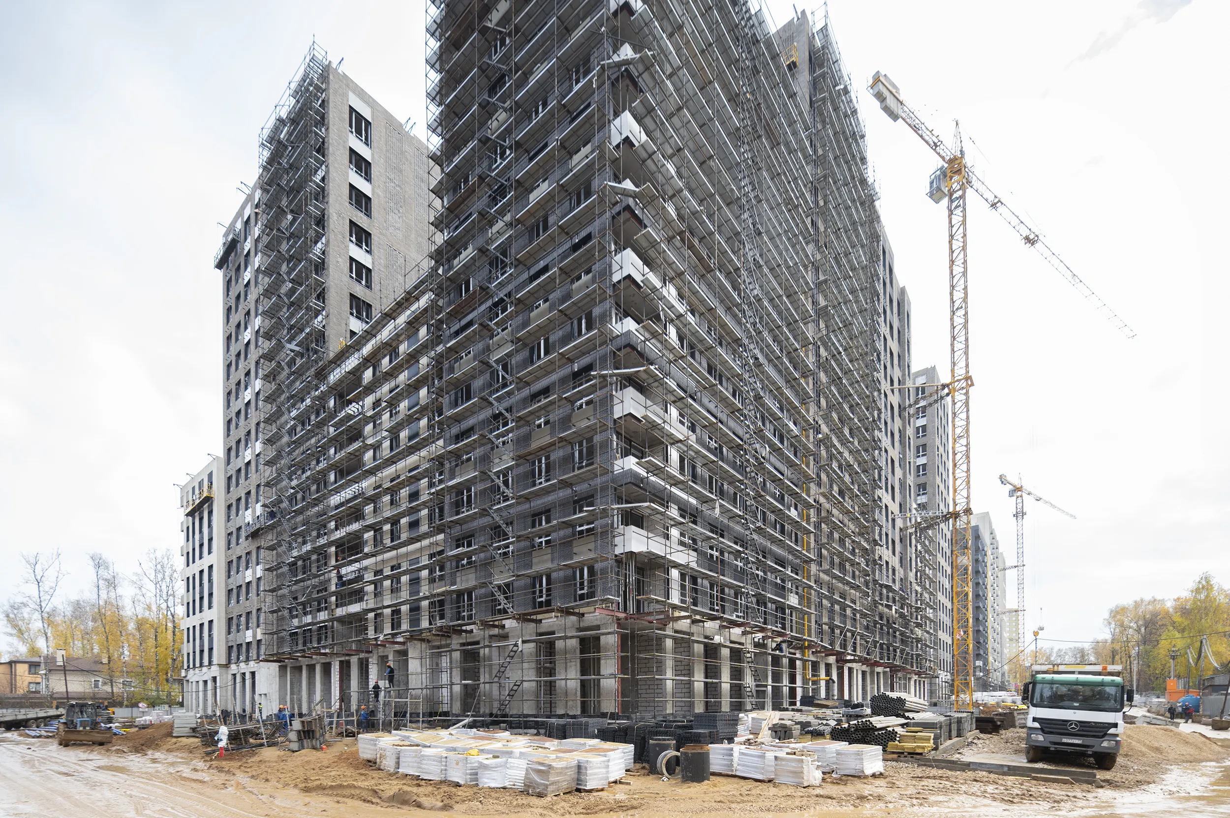 ЖК Smart Garden (Смарт Гарден) ход строительства