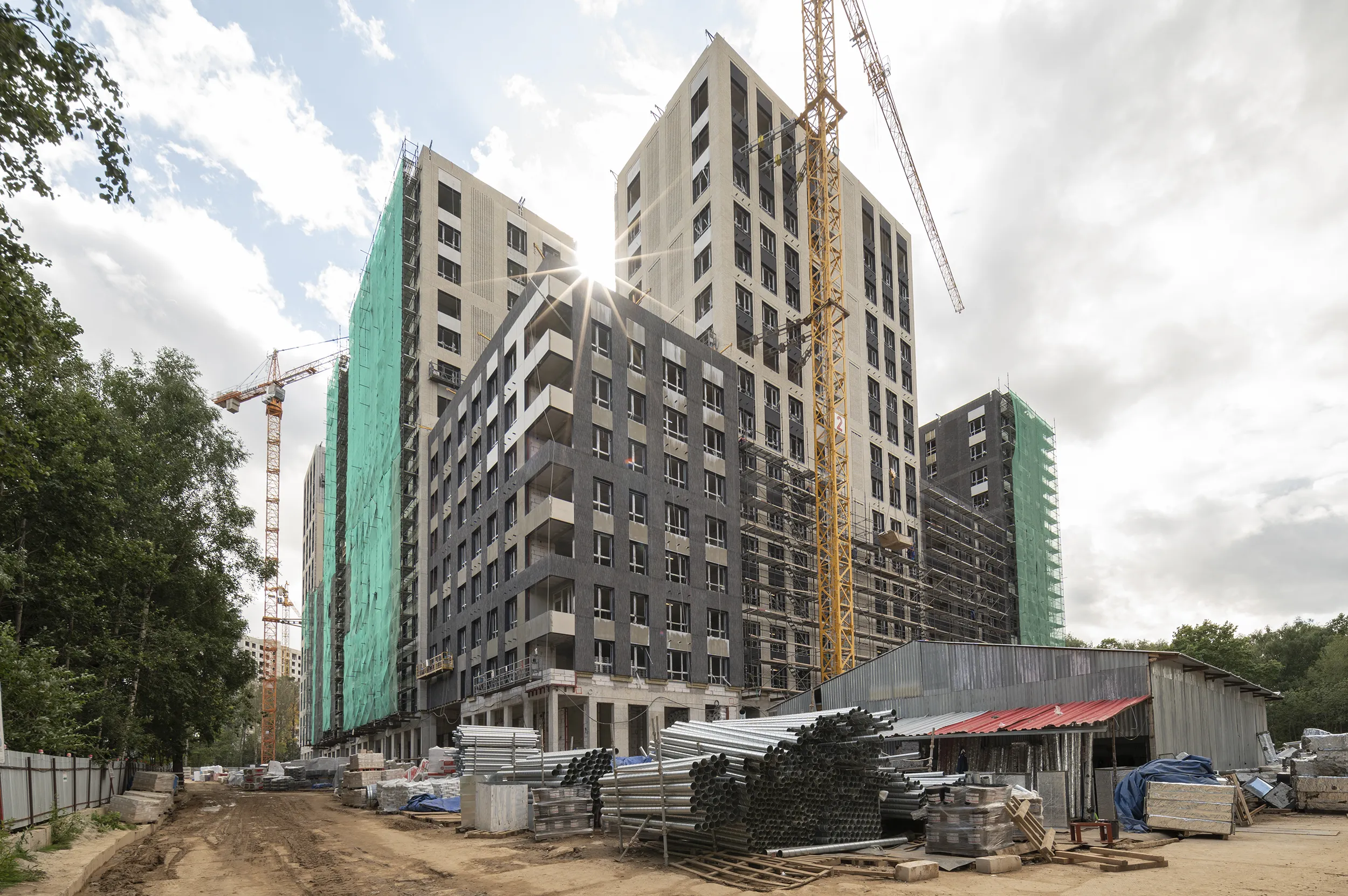 ЖК Smart Garden (Смарт Гарден) ход строительства