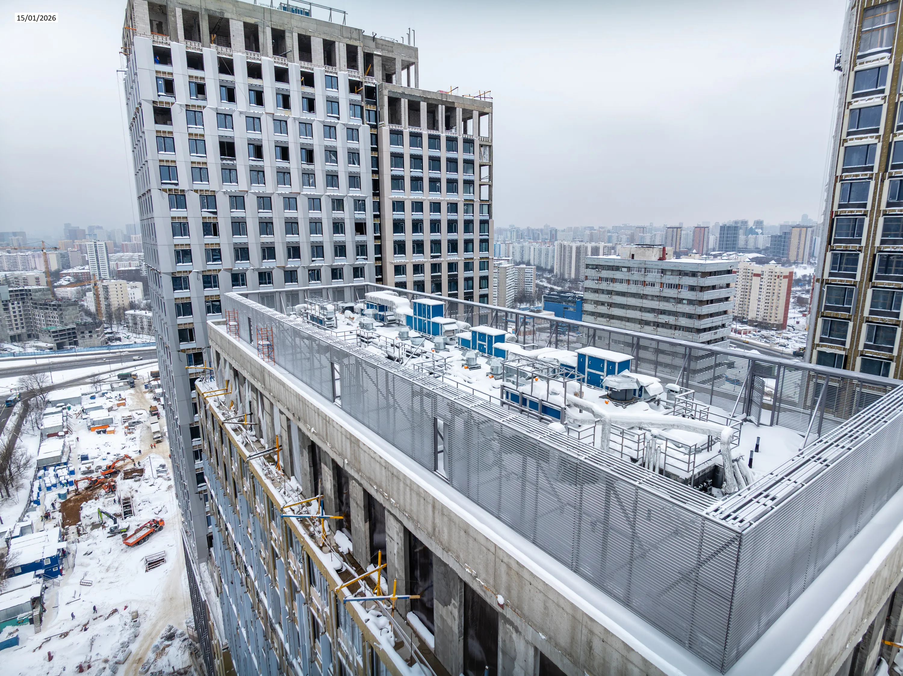 ЖК Страна.Озерная ход строительства