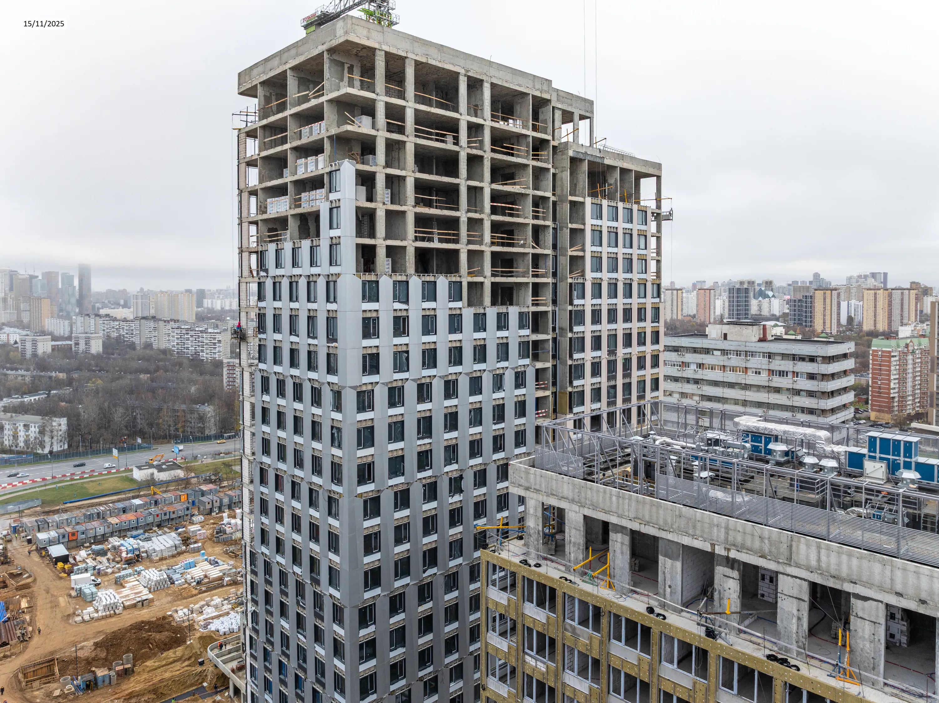 ЖК Страна.Озерная ход строительства