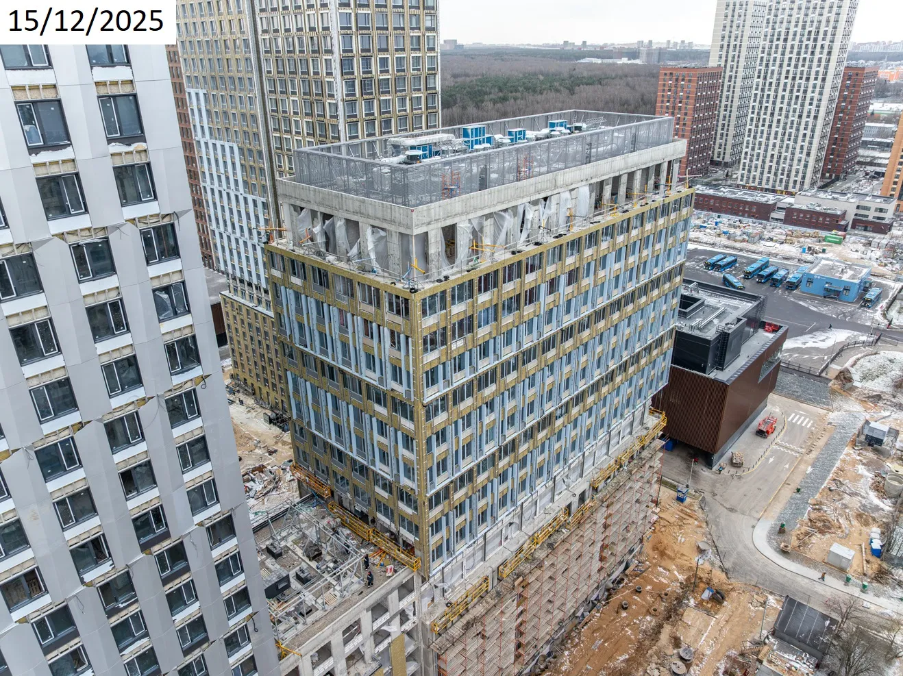 ЖК Страна.Озерная ход строительства